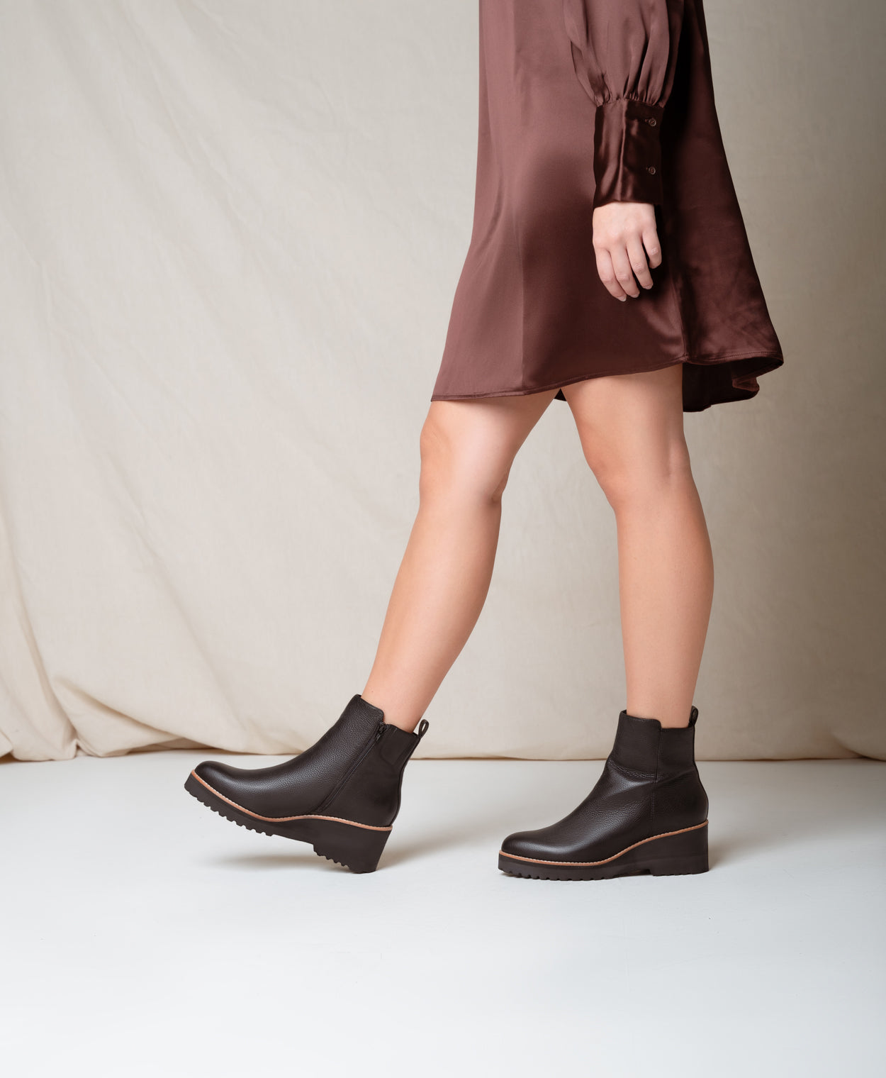 Bank Ankle Boot - Wedges | Womens Shoes - Merchant 1948