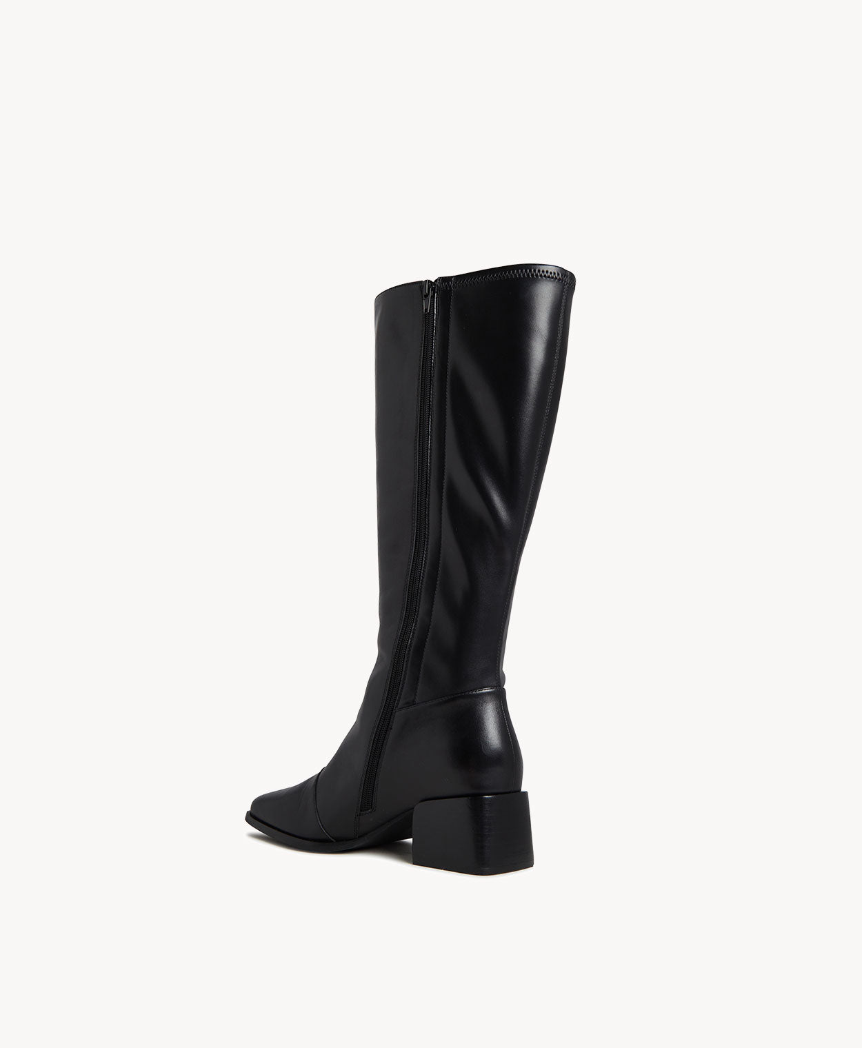 Bindi Wide Knee High Boot with Wide Calf - Boots Long | Womens Shoes - Merchant 1948