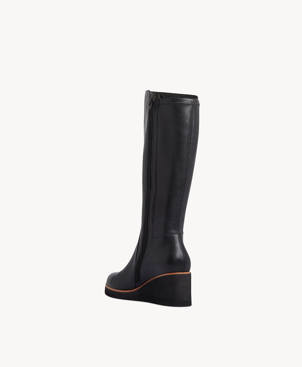Bridget Wedge Knee High Boot - Boots Long | Womens Shoes - Merchant 1948