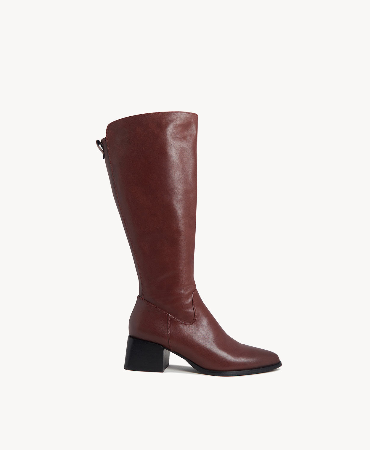Bromley Knee High Boot with Wide Calf - Boots Long | Womens Shoes - Merchant 1948
