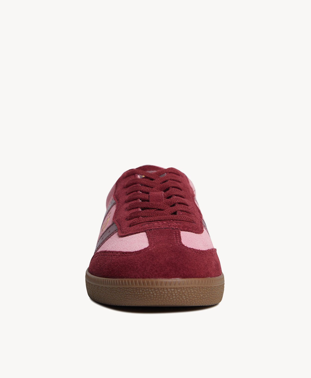 2001Parallel | Blush Pink Suede/Burgundy-C
