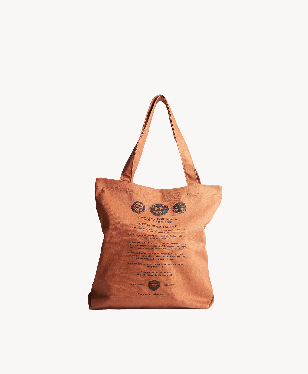 Canvas Tote F&F - - Merchant 1948
