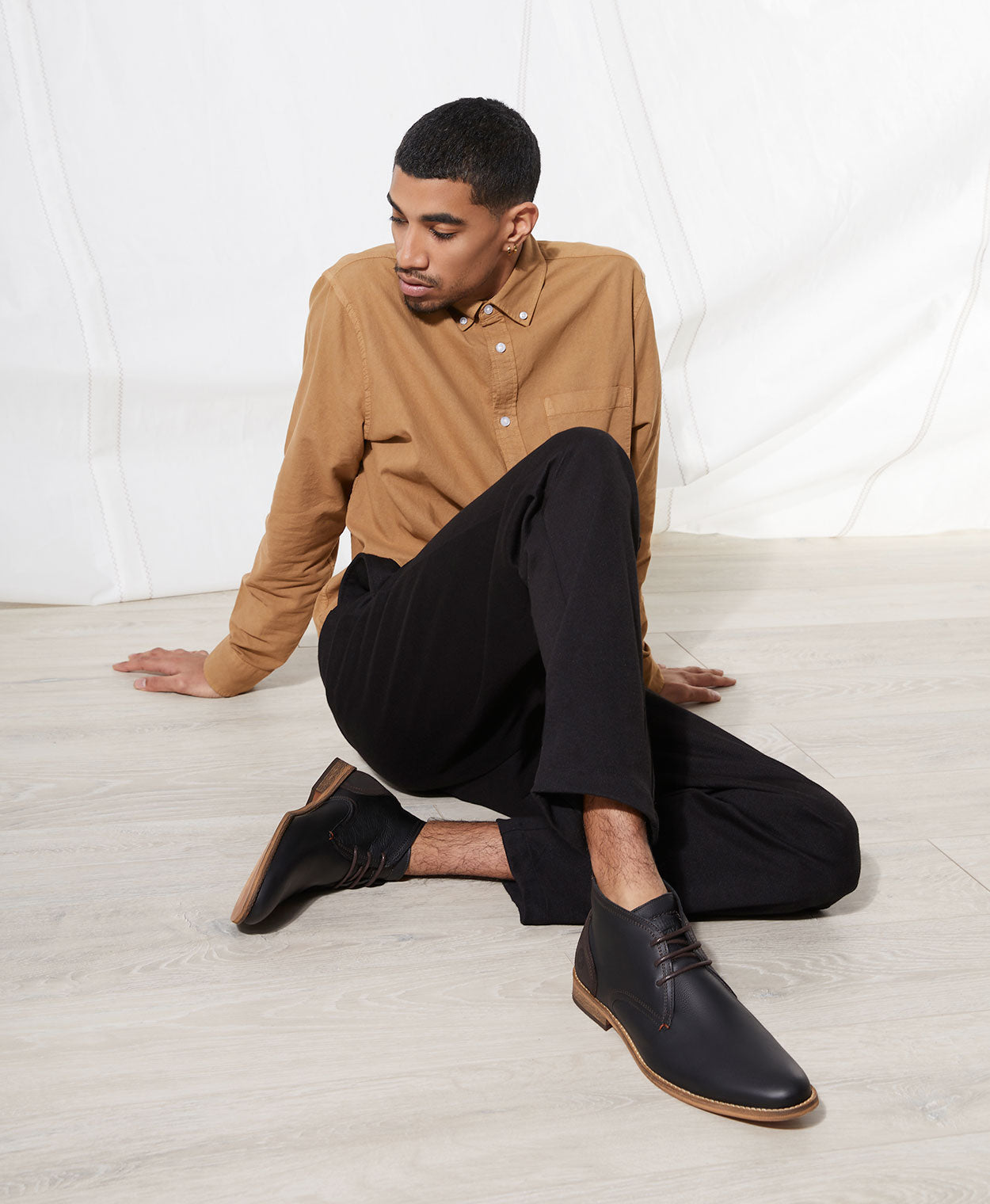 Clooney Leather Dress Boot - Lace Up - Merchant 1948