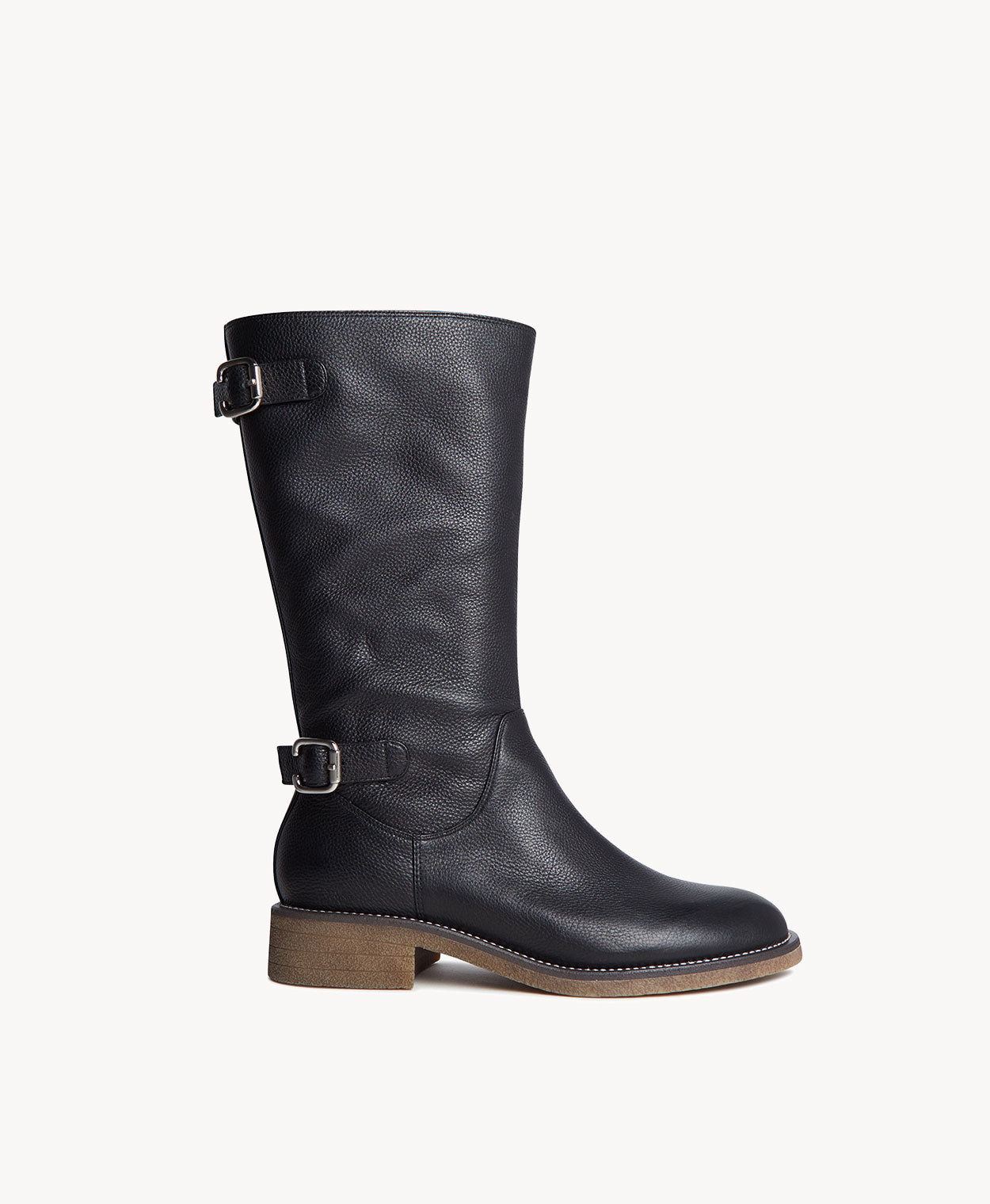 Clove Knee High Boot with Wide Calf - - Merchant 1948