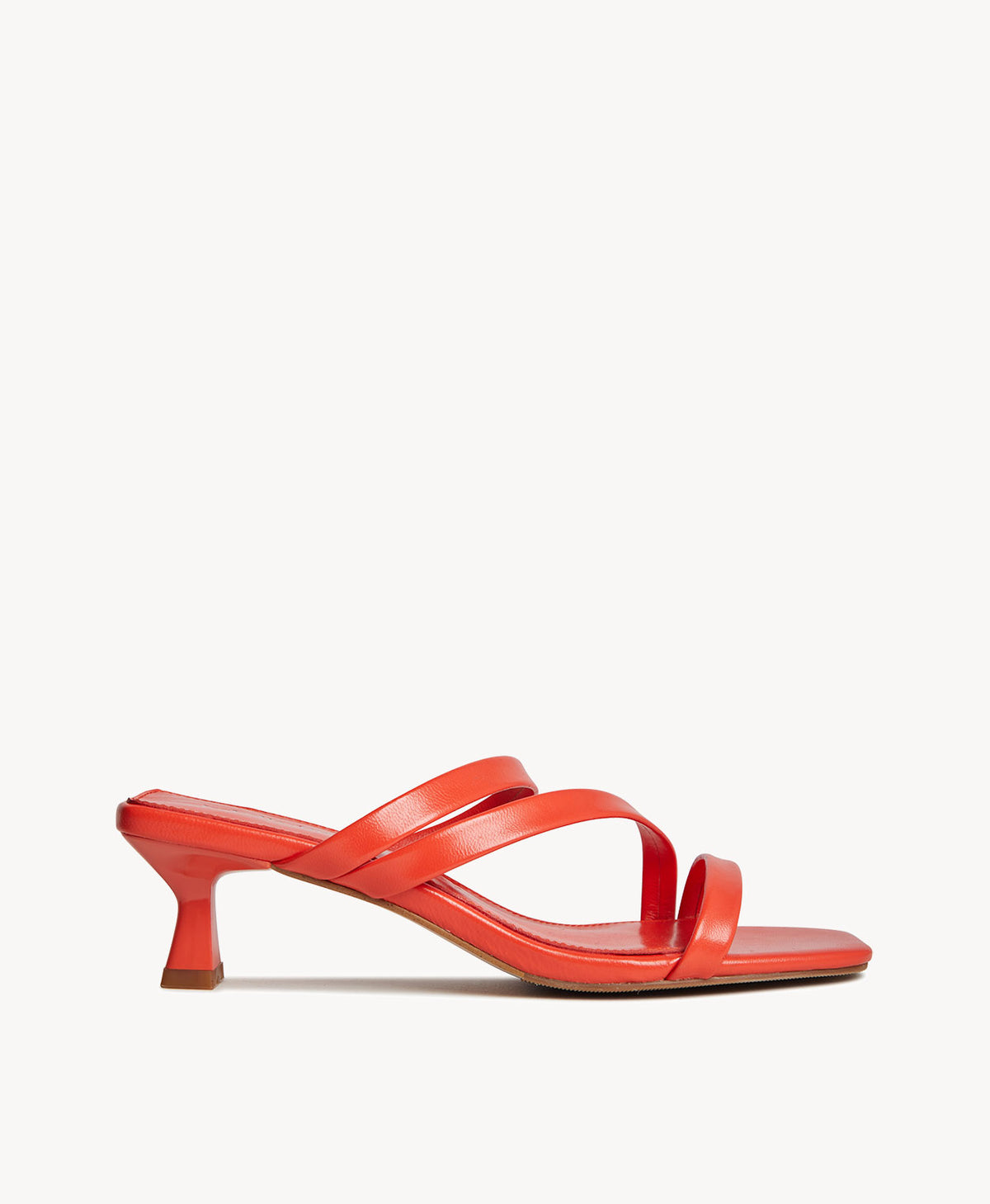 Daff Strappy Kitten heel - - Merchant 1948