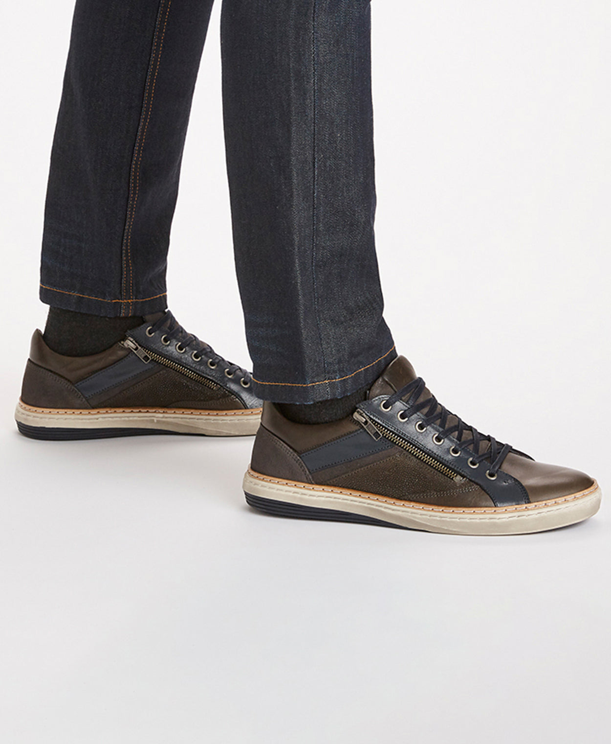 Delano Leather Sneaker - Sneaker | Mens Shoes - Merchant 1948