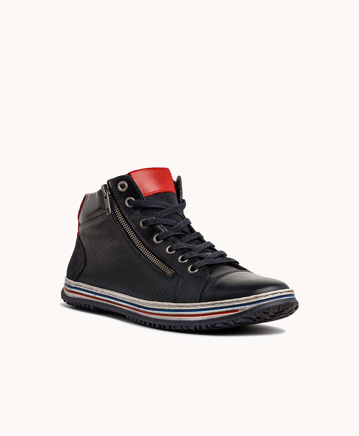 Detroit Leather Boot - High Tops | Mens Shoes - Merchant 1948