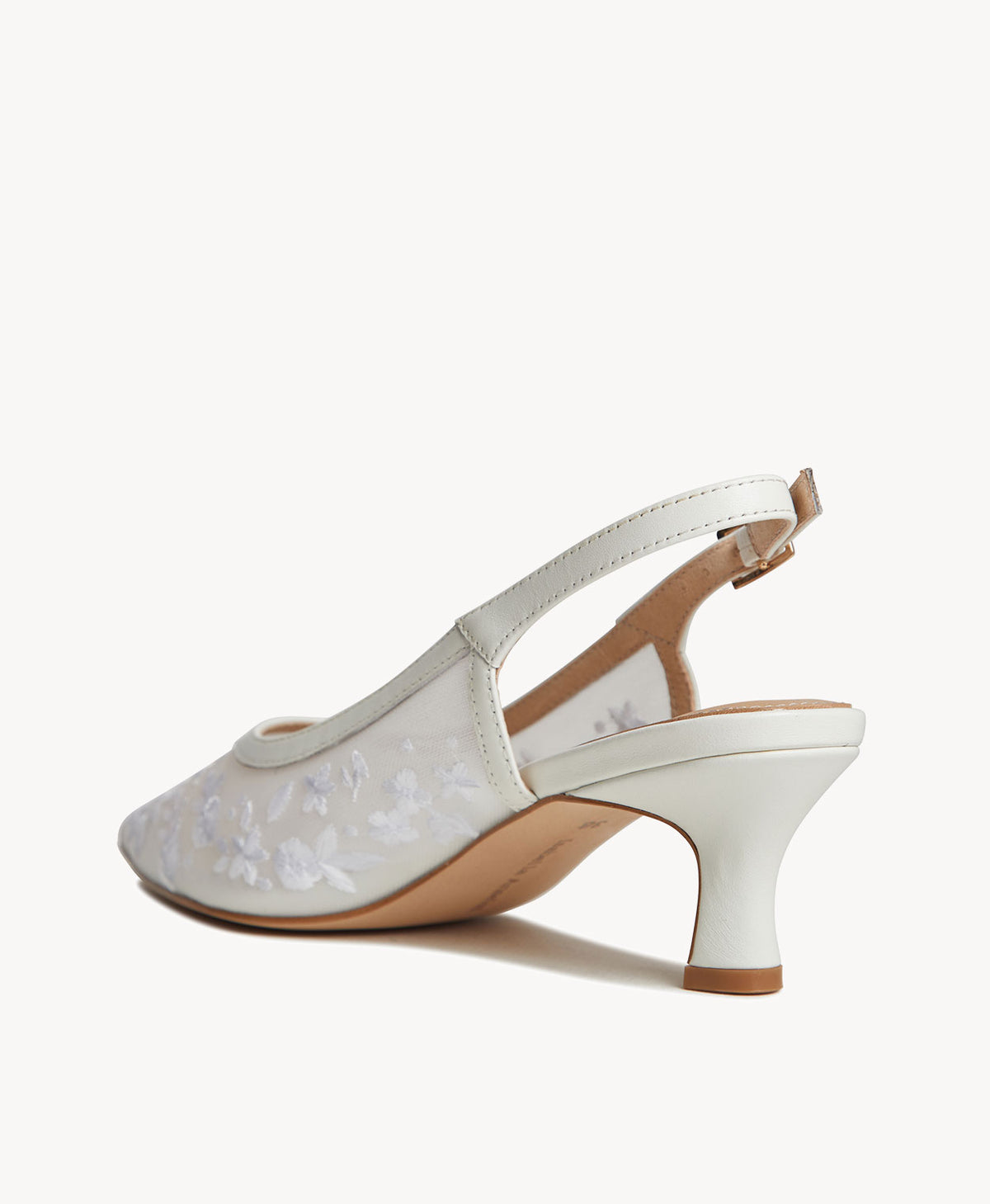 DevonMesh kitten Heel Slingback - - Merchant 1948