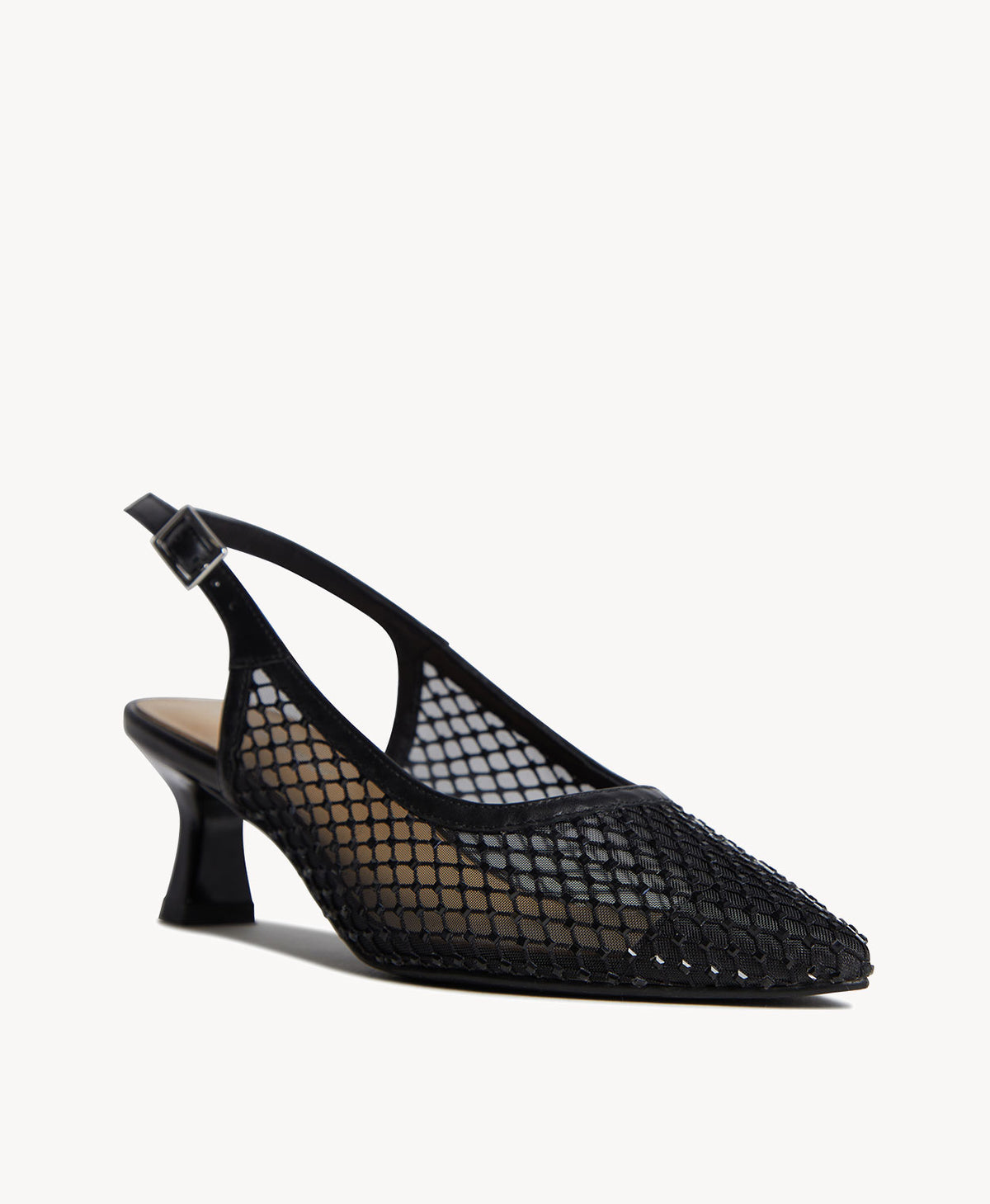 Dolly Slingback Kitten Heel - Heels Mid | Womens Shoes - Merchant 1948