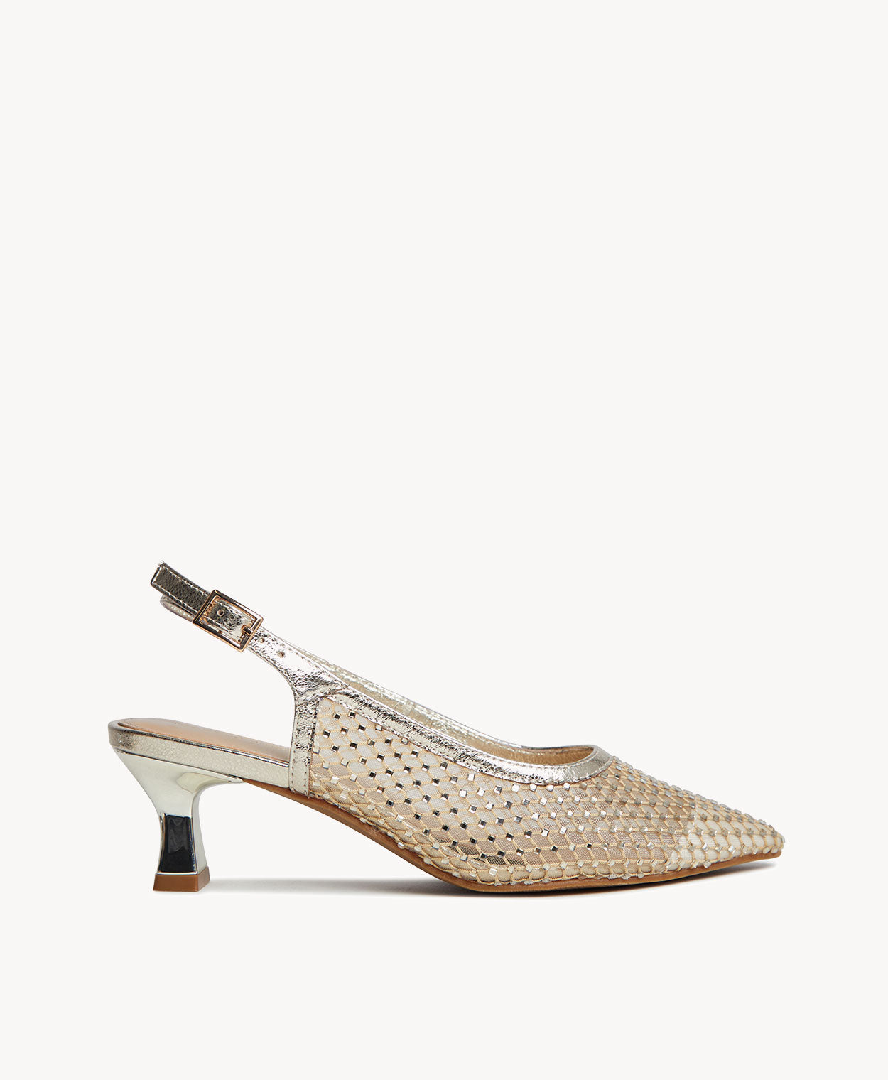 Dolly Slingback Kitten Heel - - Merchant 1948