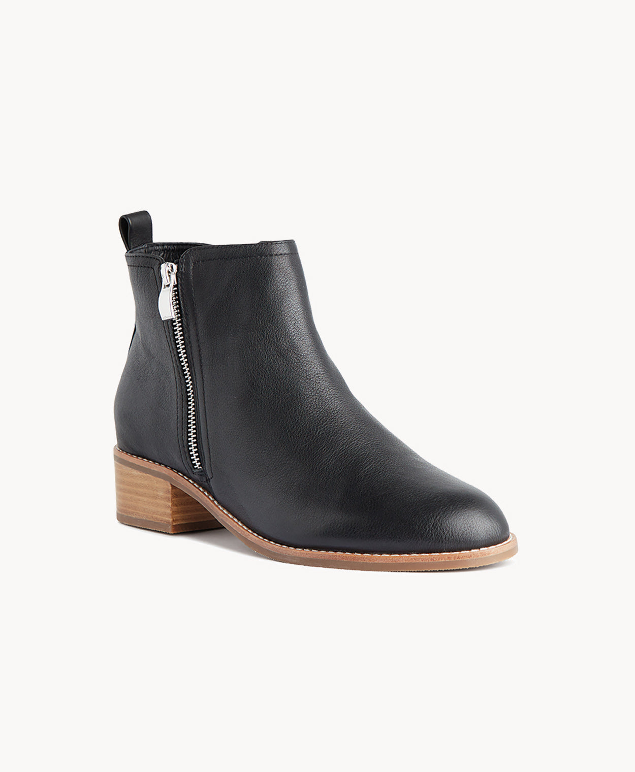 Ebony Wide Ankle Boot - Boots Ankle | Womens Shoes - Merchant 1948