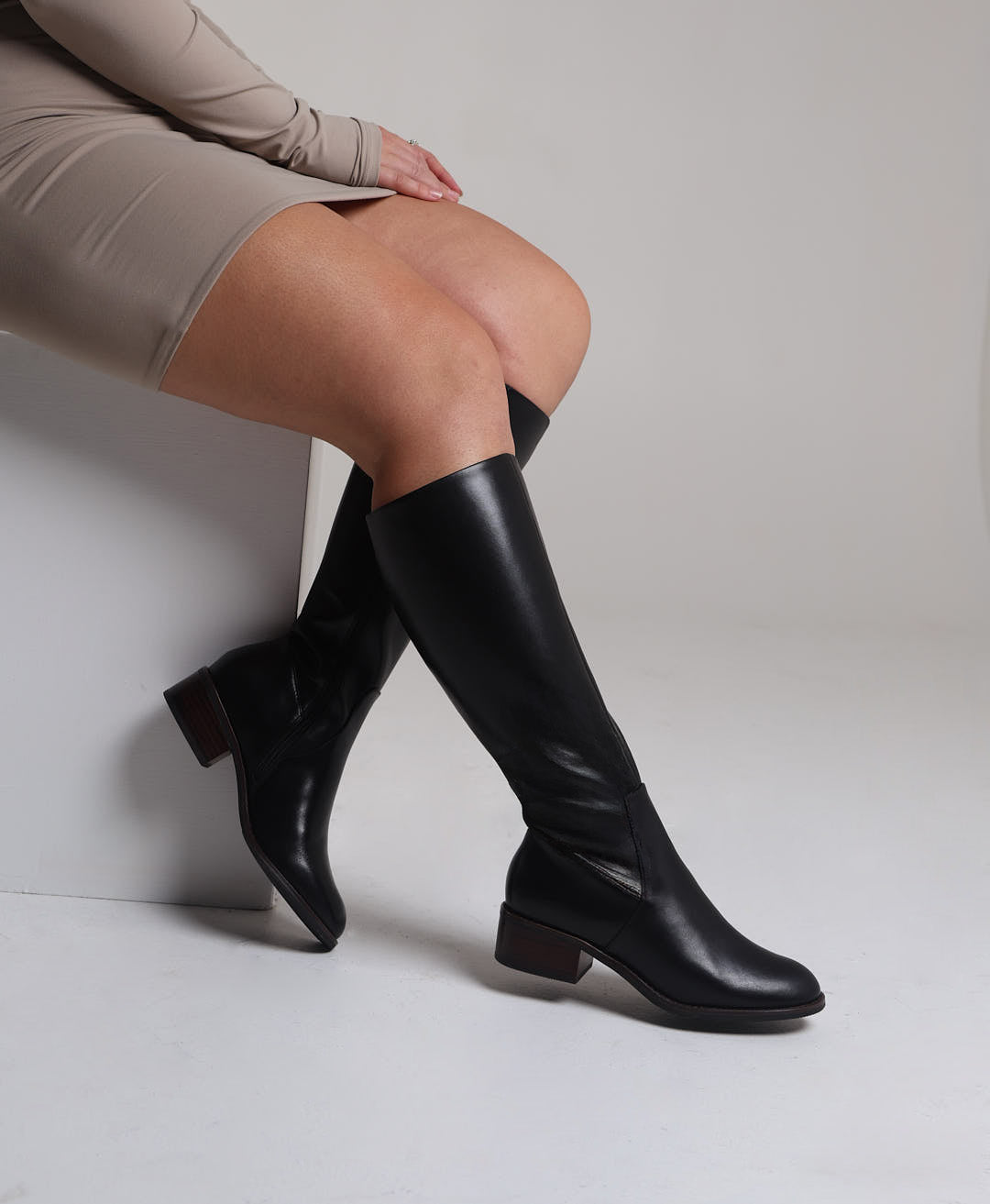 Eclipse Knee High Boot - Boots Long | Womens Shoes - Merchant 1948