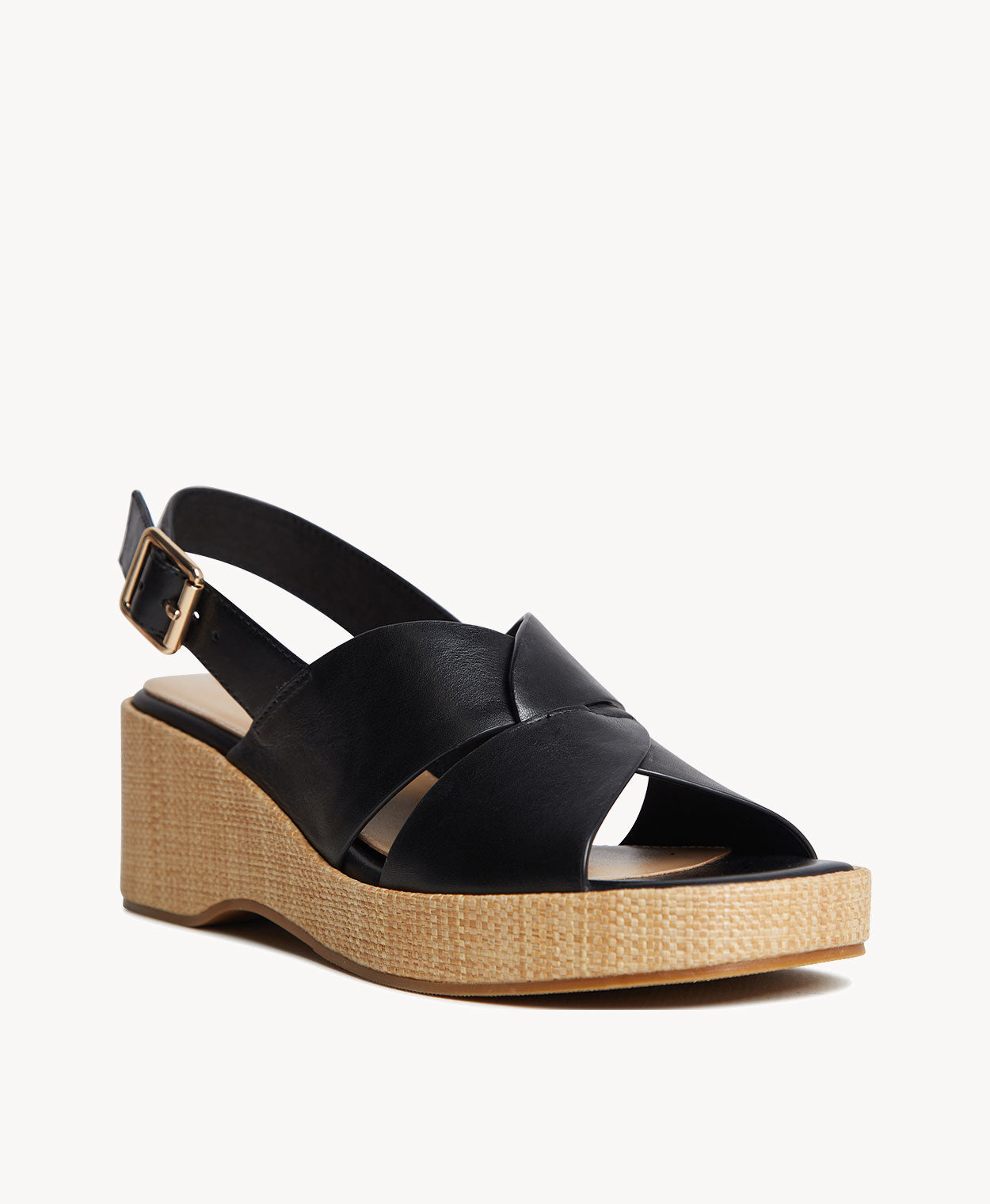 Edwina Wedge Sandal - - Merchant 1948