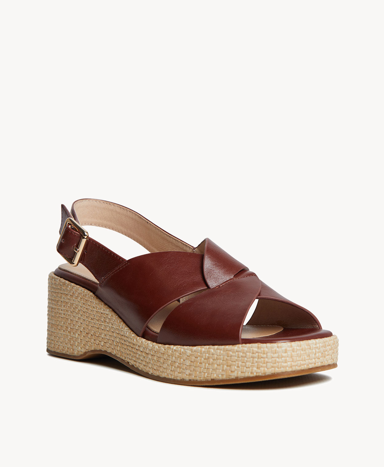 Edwina Wedge Sandal - - Merchant 1948