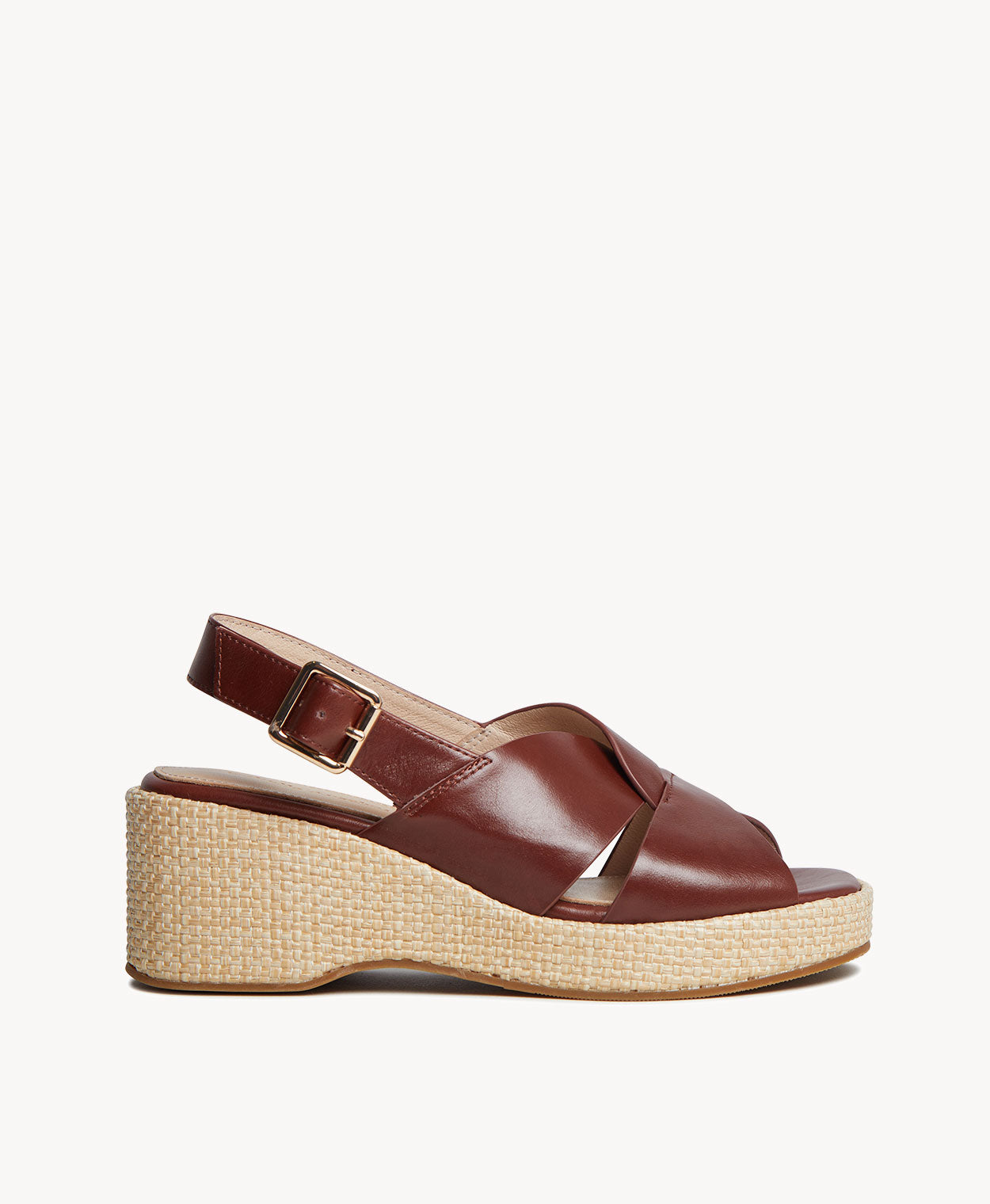 Edwina Wedge Sandal - - Merchant 1948