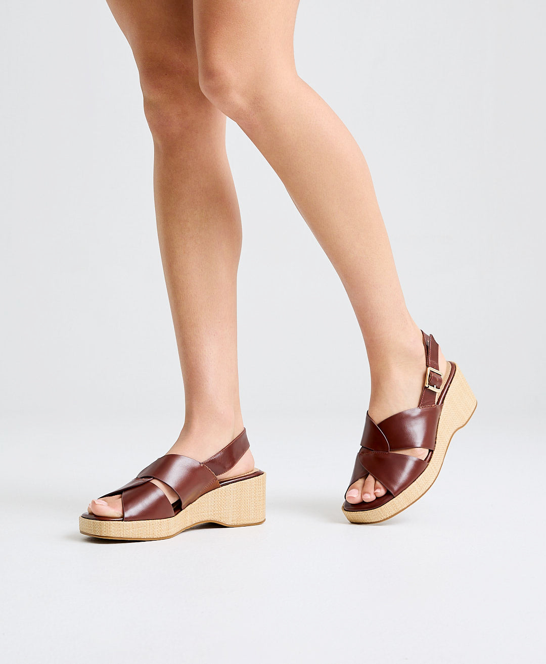 Edwina Wedge Sandal - Wedges | Womens Shoes - Merchant 1948