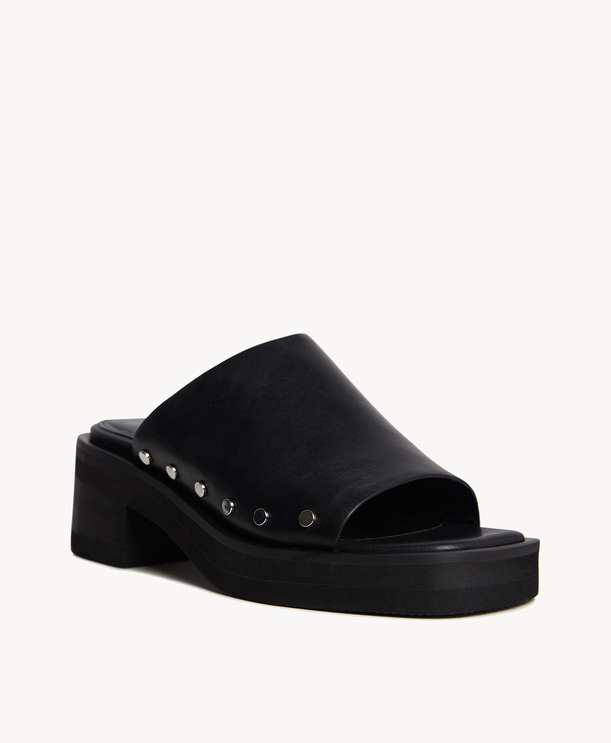 Elna Stud Platform Sandal - - Merchant 1948