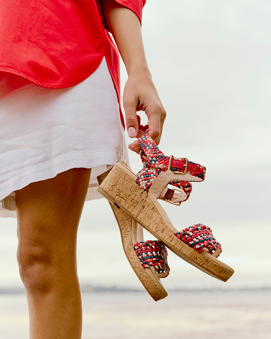 Emory Wedge Sandal - - Merchant 1948