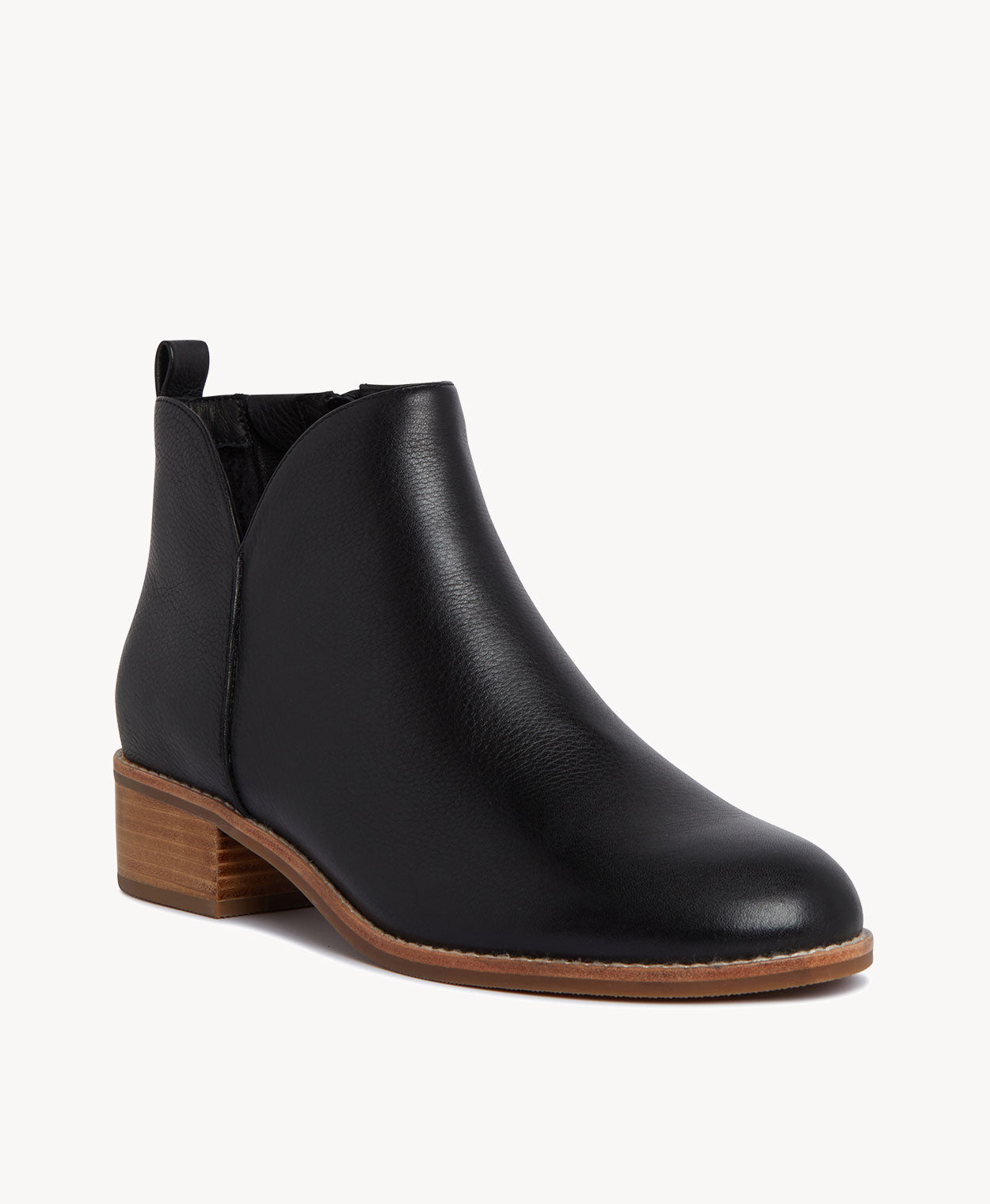 Evelyn Wide Ankle Boot - Boots Ankle | Womens Shoes - Merchant 1948