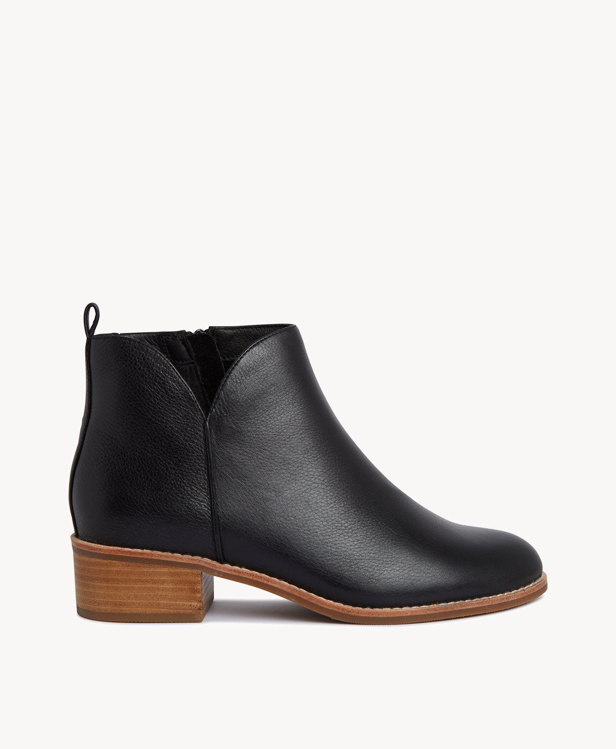 Evelyn Wide Ankle Boot - Boots Ankle | Womens Shoes - Merchant 1948