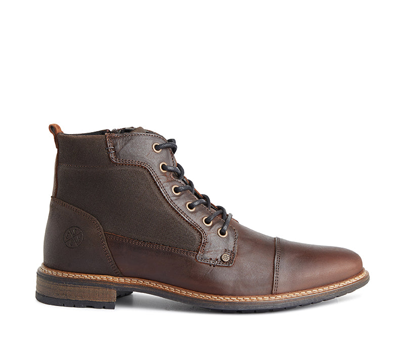Fabian Leather Boot - Essentials Casual | Mens Shoes - Merchant 1948