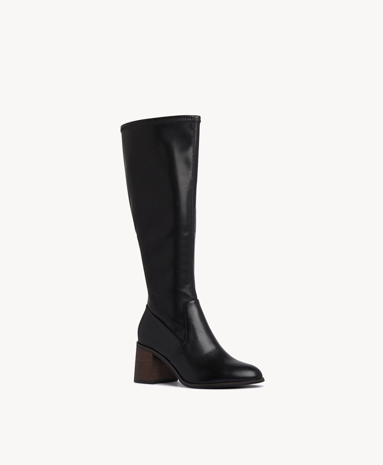 Fraser Wide Knee High Boot with Wide Calf - Boots Long | Womens Shoes - Merchant 1948