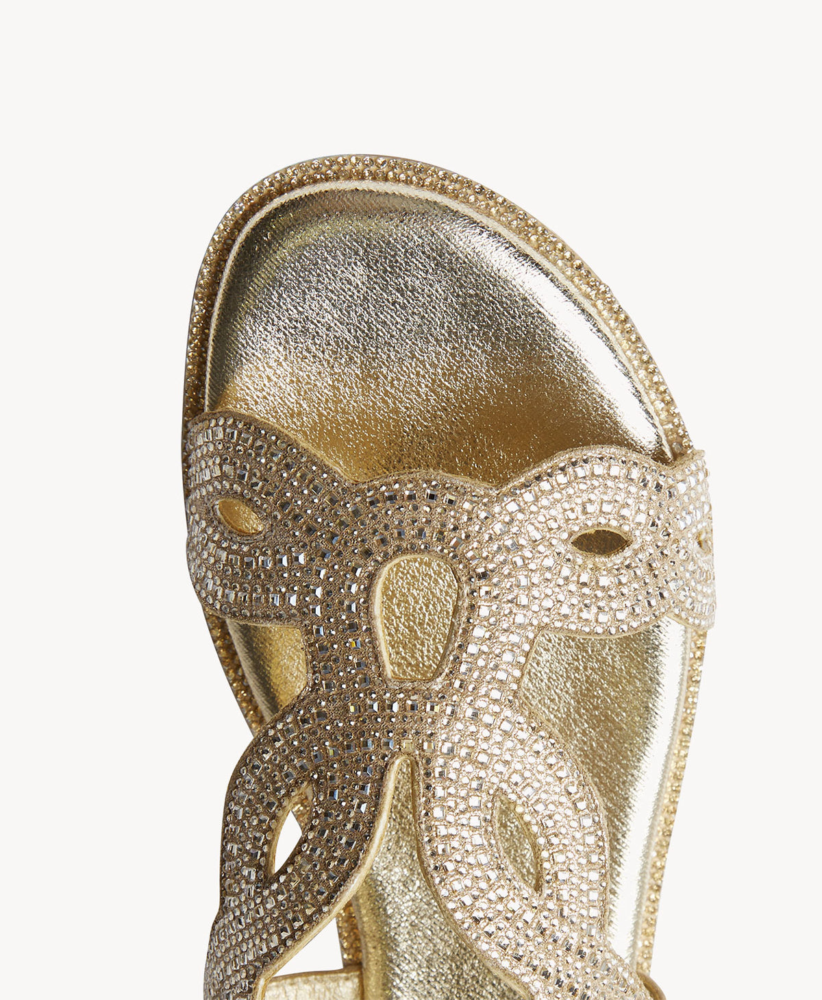 Glammy Sparkle Flat Sandal - Sandals Casual | Womens Shoes - Merchant 1948