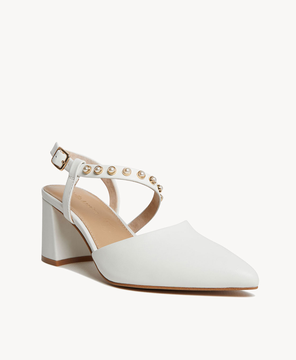 Glossy Bridal Heel - Courts | Womens Shoes - Merchant 1948