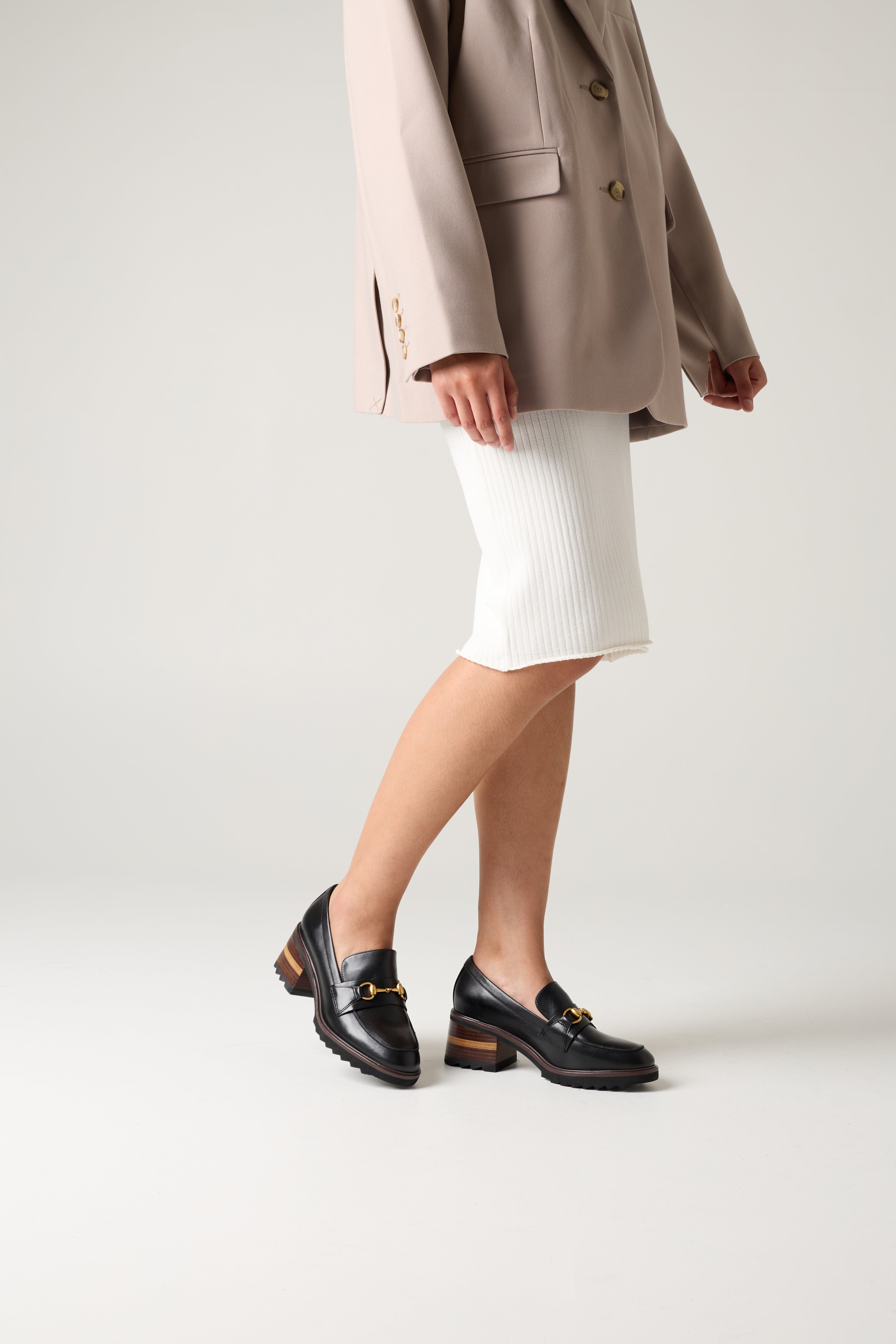 Hadley Heeled Loafer - Loafers | Womens Shoes - Merchant 1948