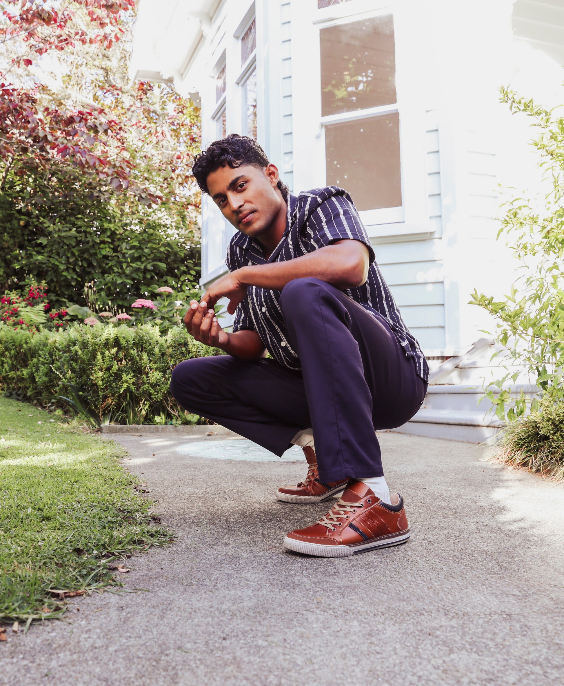 Hynek Leather Sneaker - Lace Up - Merchant 1948