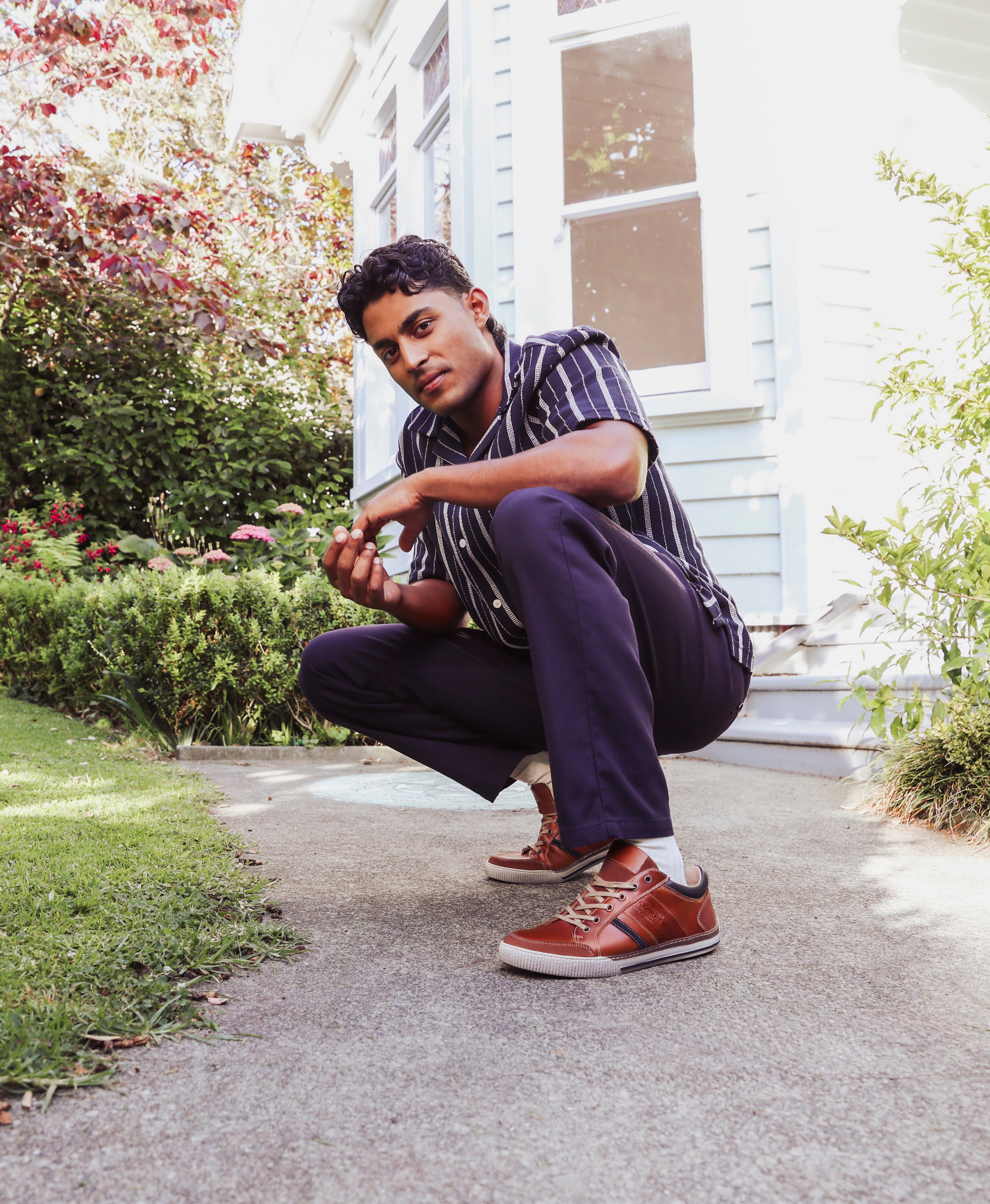 Hynek Leather Sneaker - Lace Up - Merchant 1948