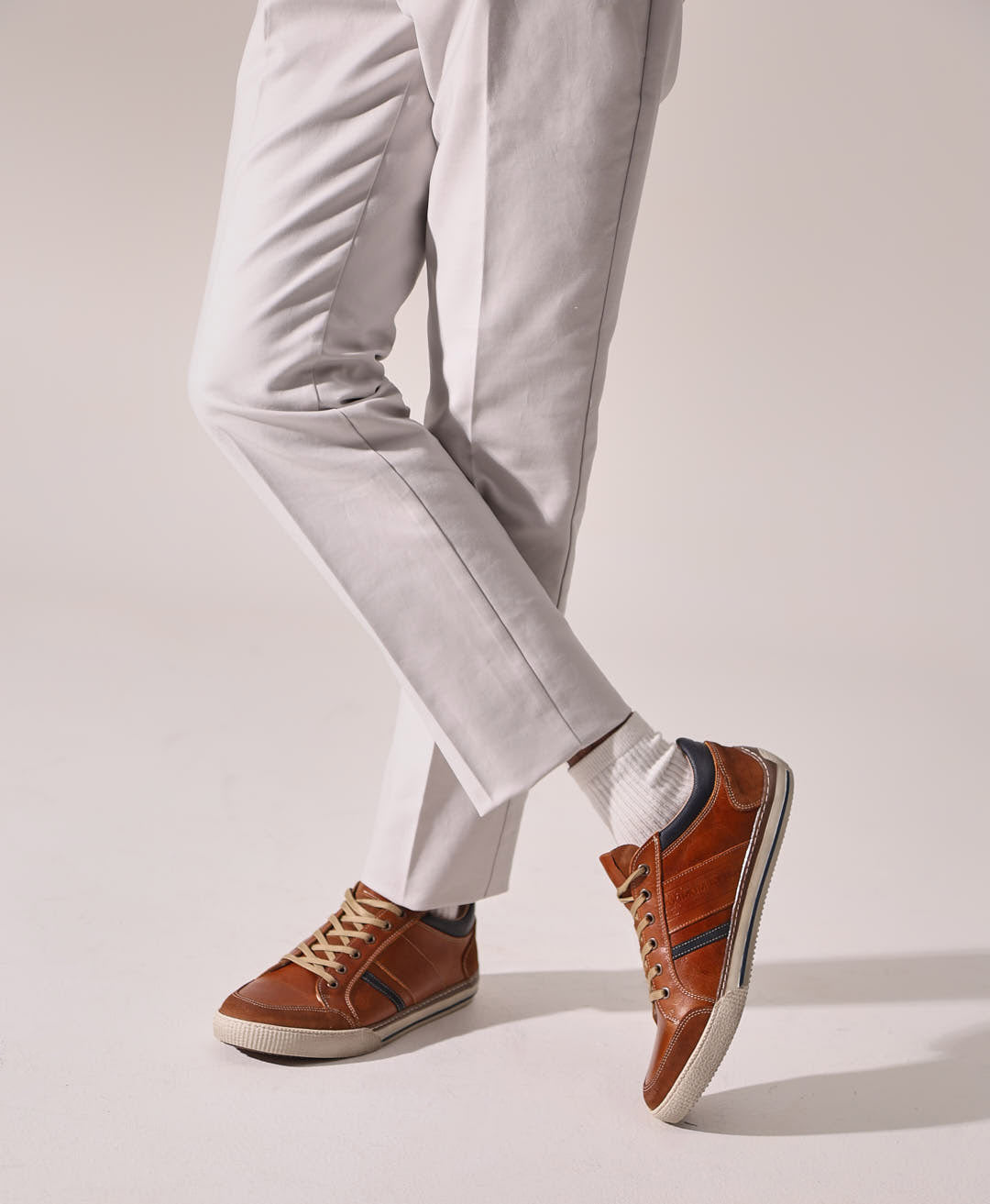 Hynek Leather Sneaker - Lace Up - Merchant 1948