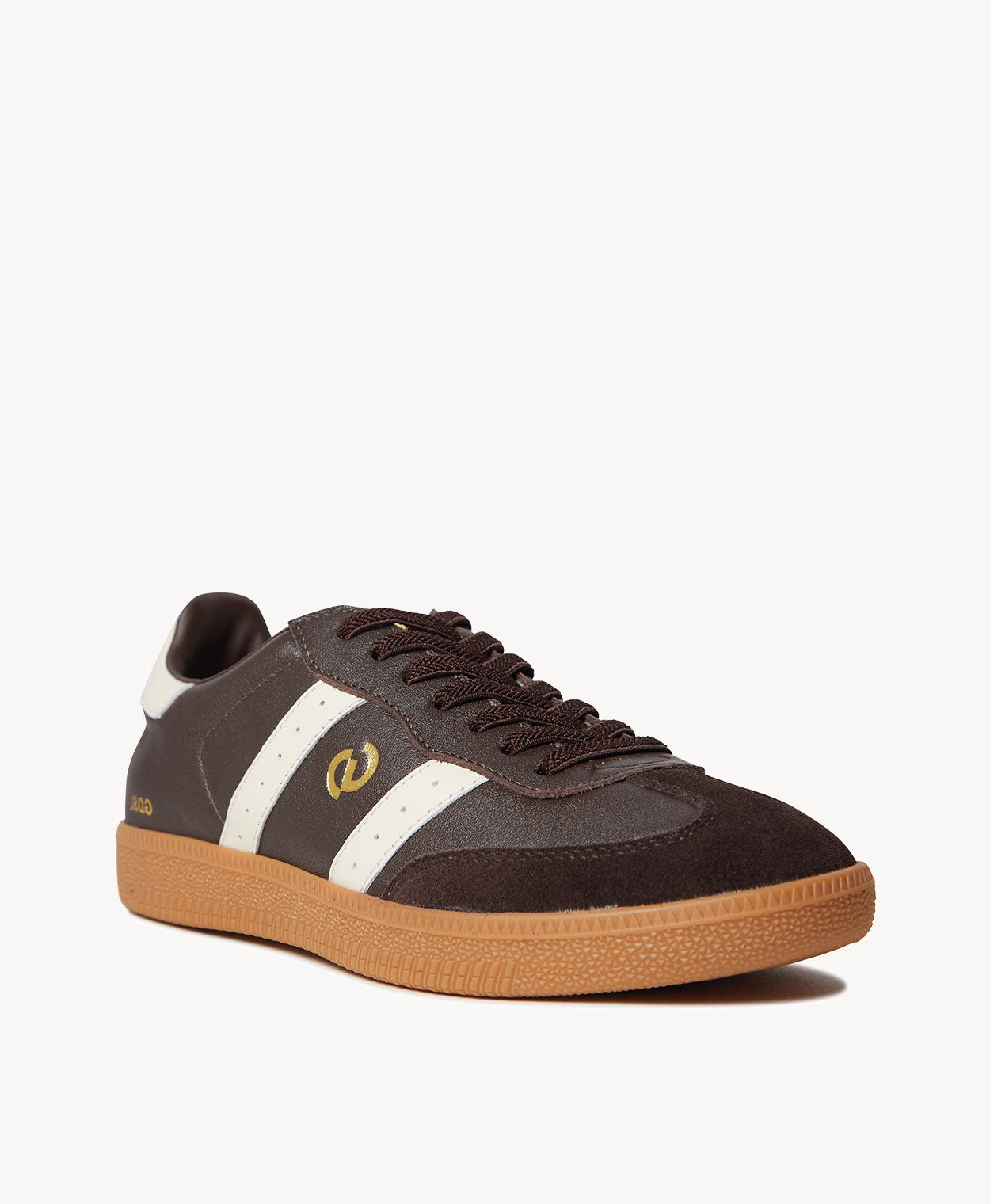 2001Parallel | Chocolate Leather/Ivory-A