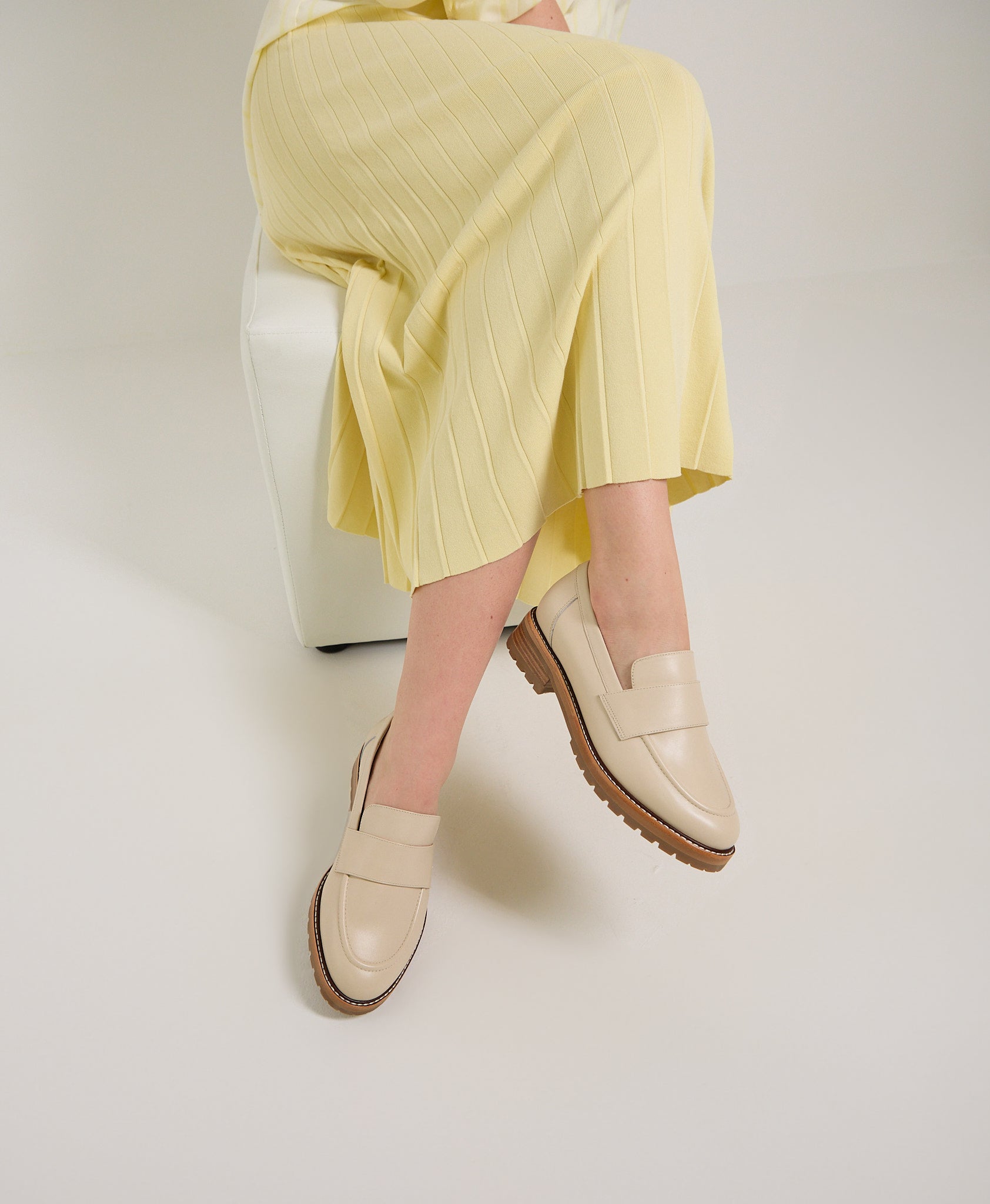 Jenny Wide Loafer - Loafers | Womens Shoes - Merchant 1948