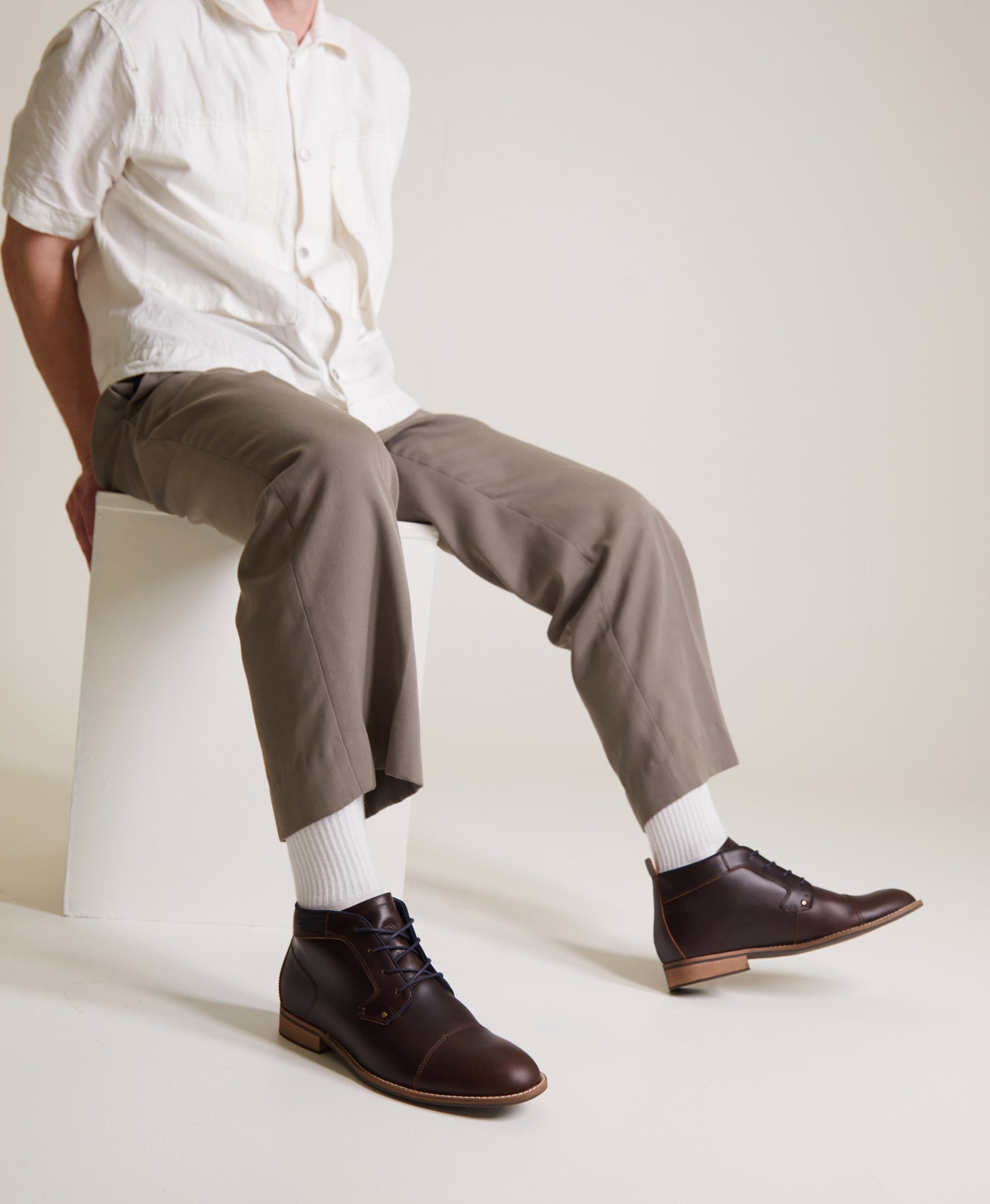 JesseWide Casual Boot - Boots Casual | Mens Shoes - Merchant 1948