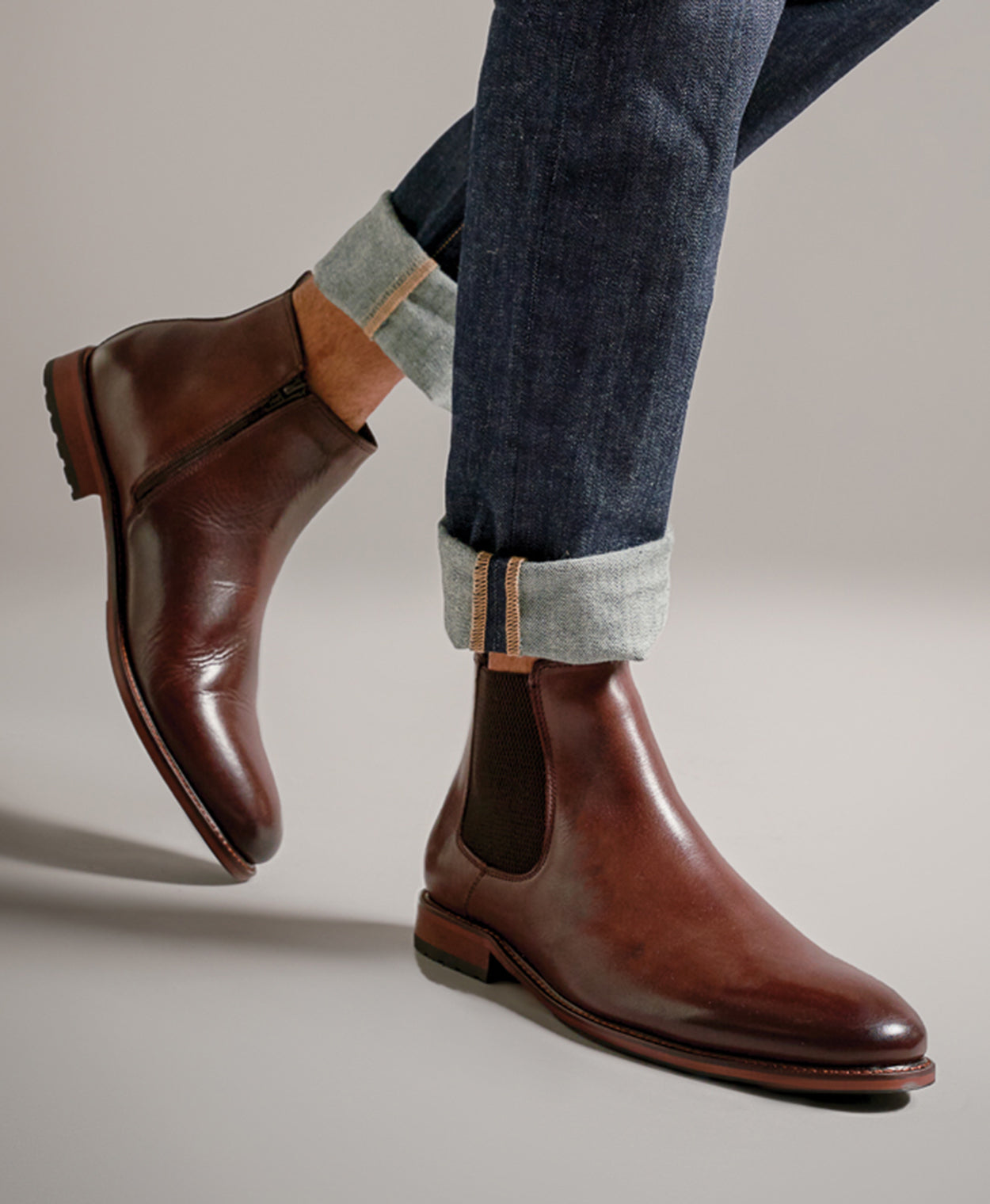 Mcmullen Leather Boot - Dress | Mens Shoes - Merchant 1948
