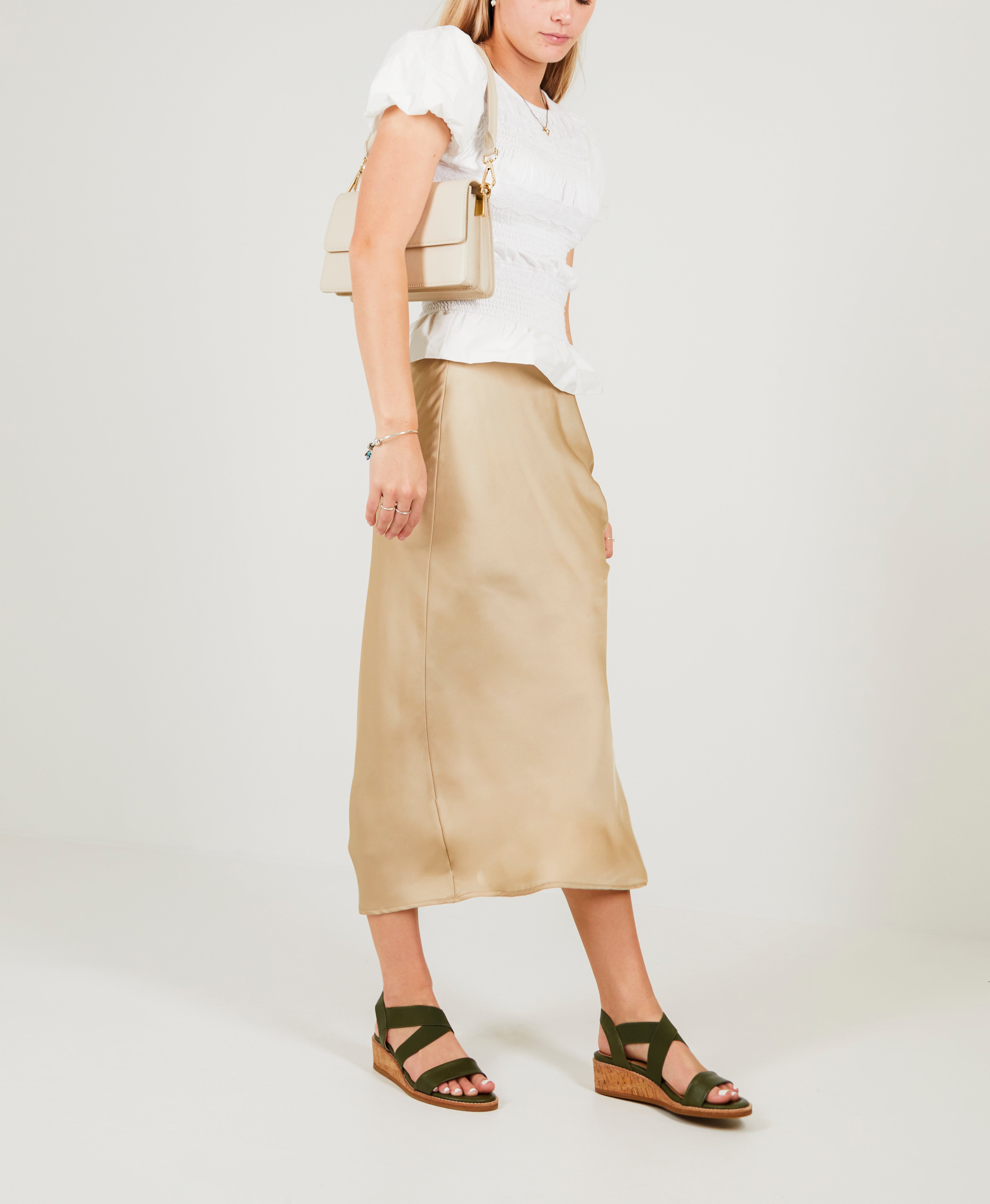 Robbie Wedge Sandal - Sandals Dress | Womens Shoes - Merchant 1948