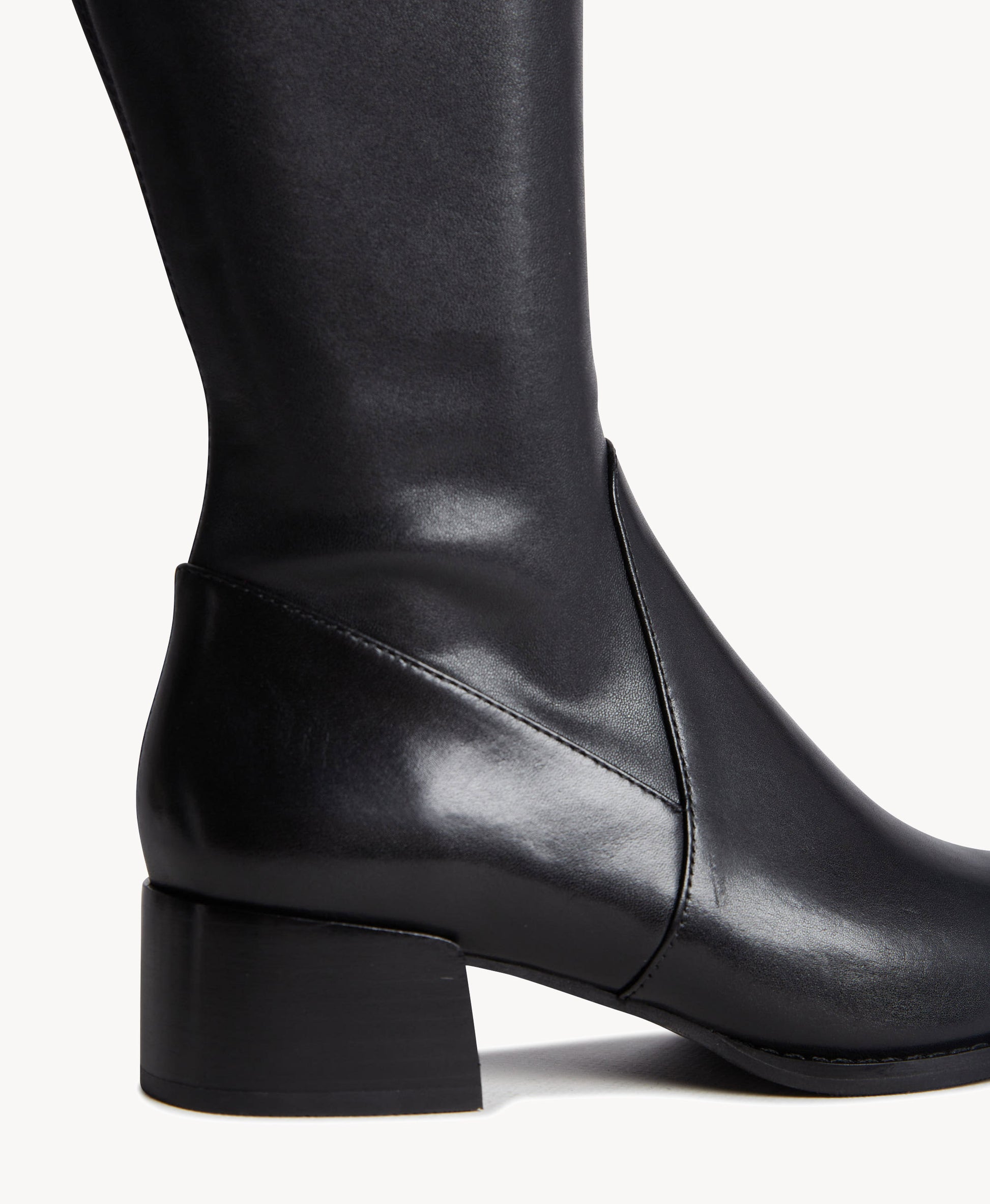 Sherri Knee High Boot with Stretch Calf - Boots Long | Womens Shoes - Merchant 1948