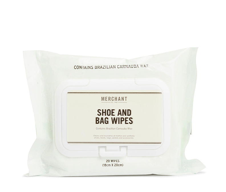 Shoe Care Wipes - Care Products | Womens Care - Merchant 1948