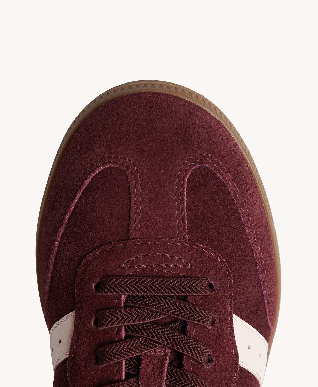 2001Parallel | Cherry Suede/Soft Pink Leather-E