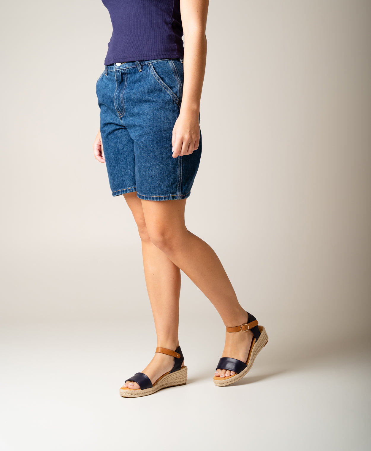 Elsa Espadrille Sandal - Wedges | Womens Shoes - Merchant 1948