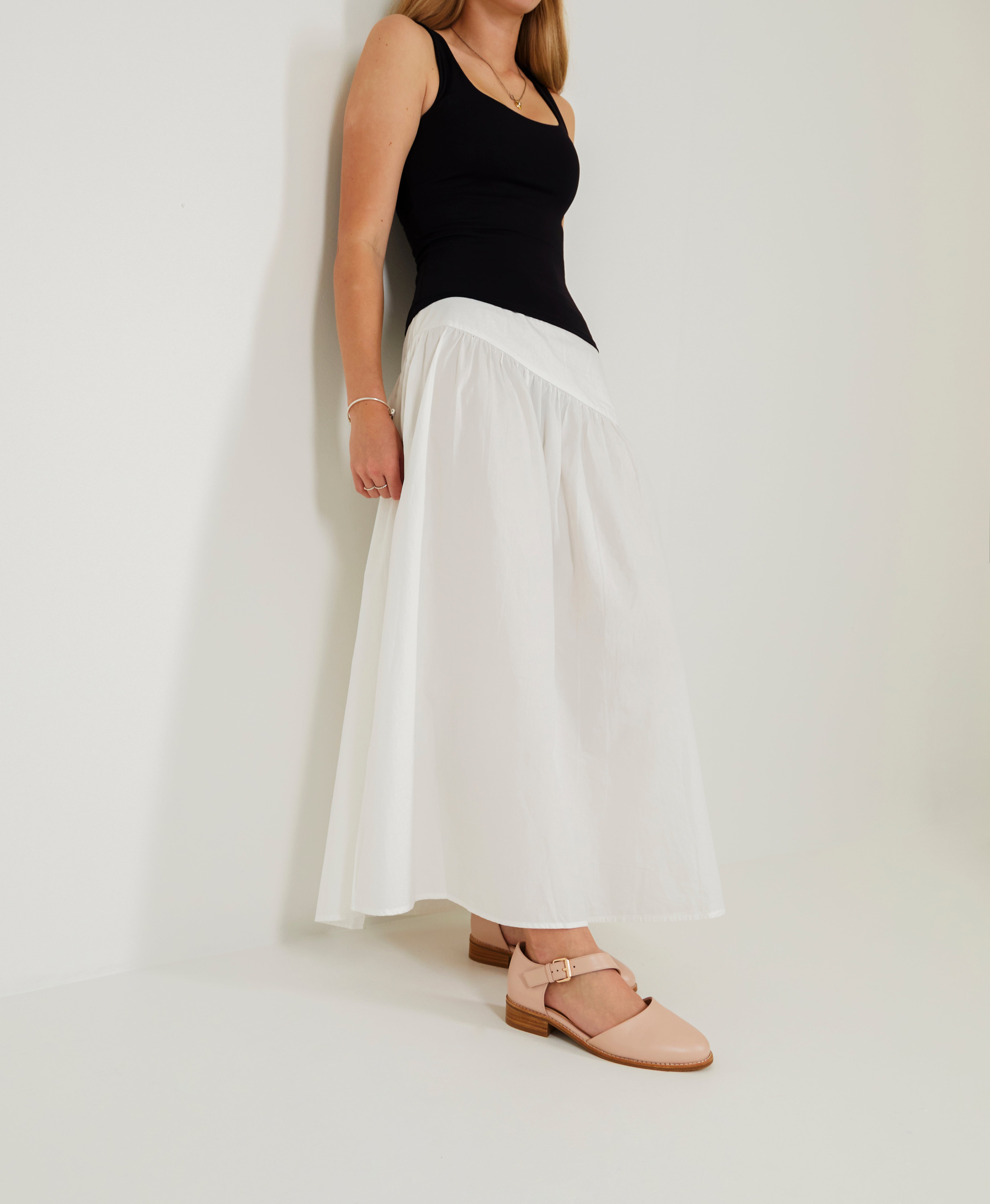 Tayla Wide Strappy Flat - Flats Dress | Womens Shoes - Merchant 1948