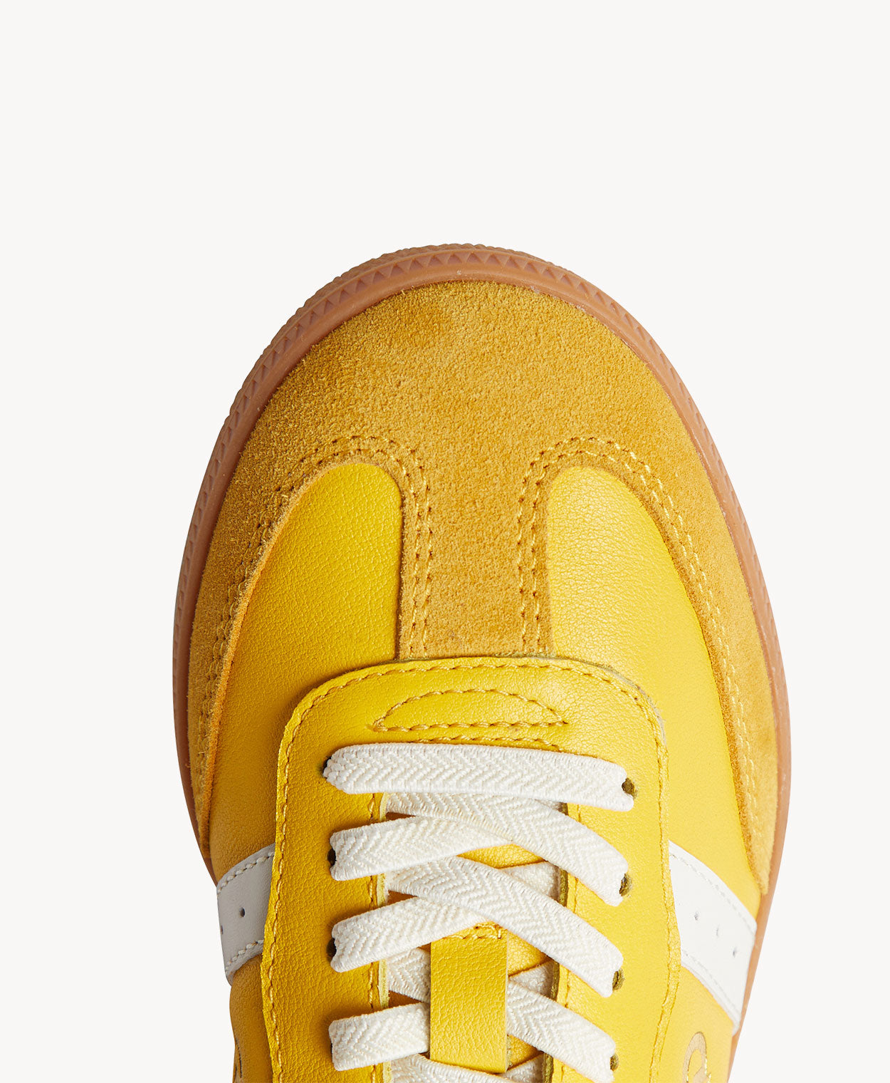 2001Parallel | Yellow Leather/White-E
