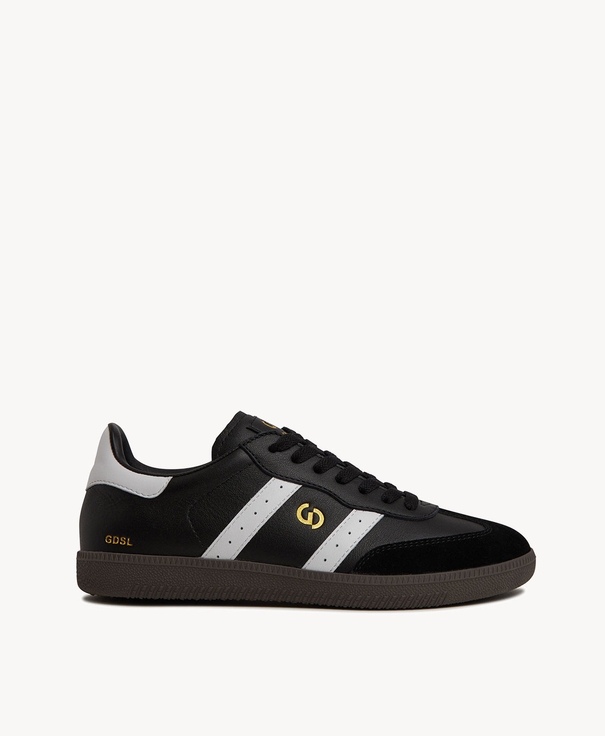 M2001Parallel | Black/White Leather-B