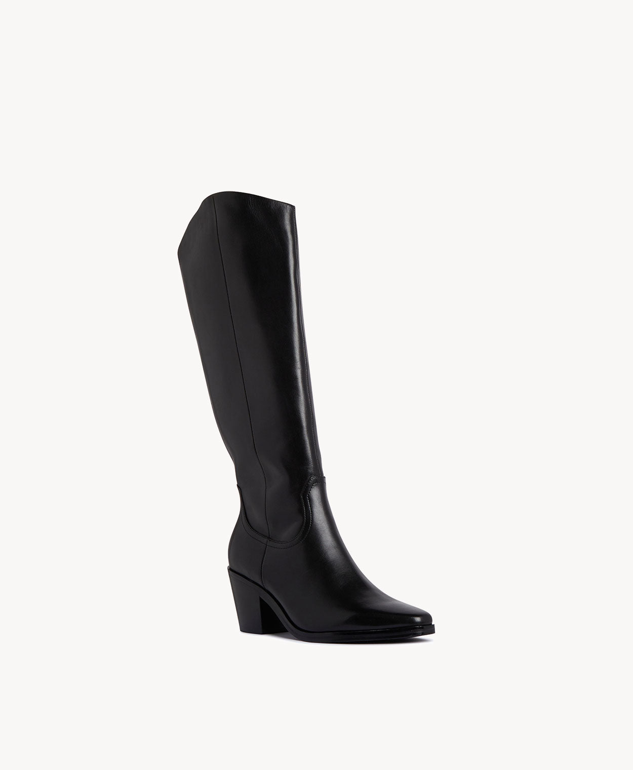 Wonder Western Knee High with Stretch Calf - Boots Long | Womens Shoes - Merchant 1948