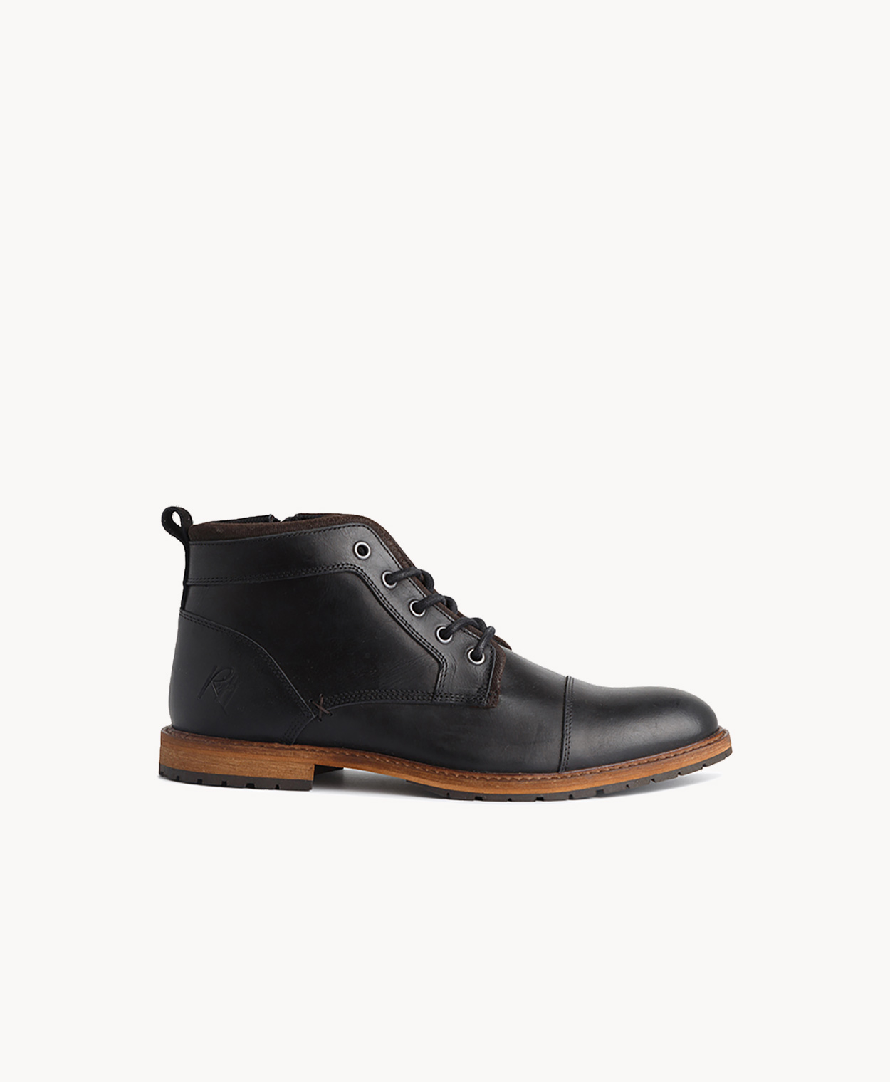 Mens leather dress boots australia clearance