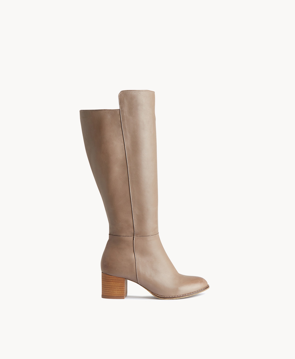 Womens taupe knee high boots outlet