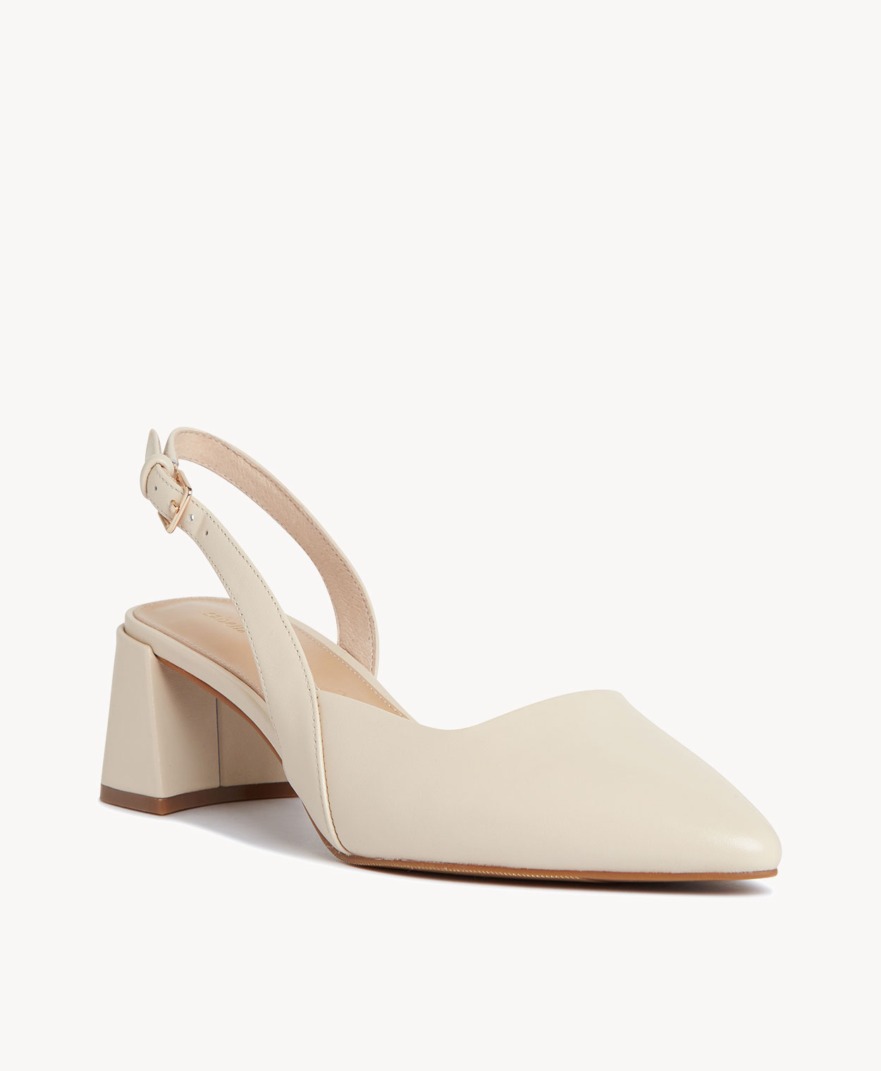 Cream 2025 slingback sandals
