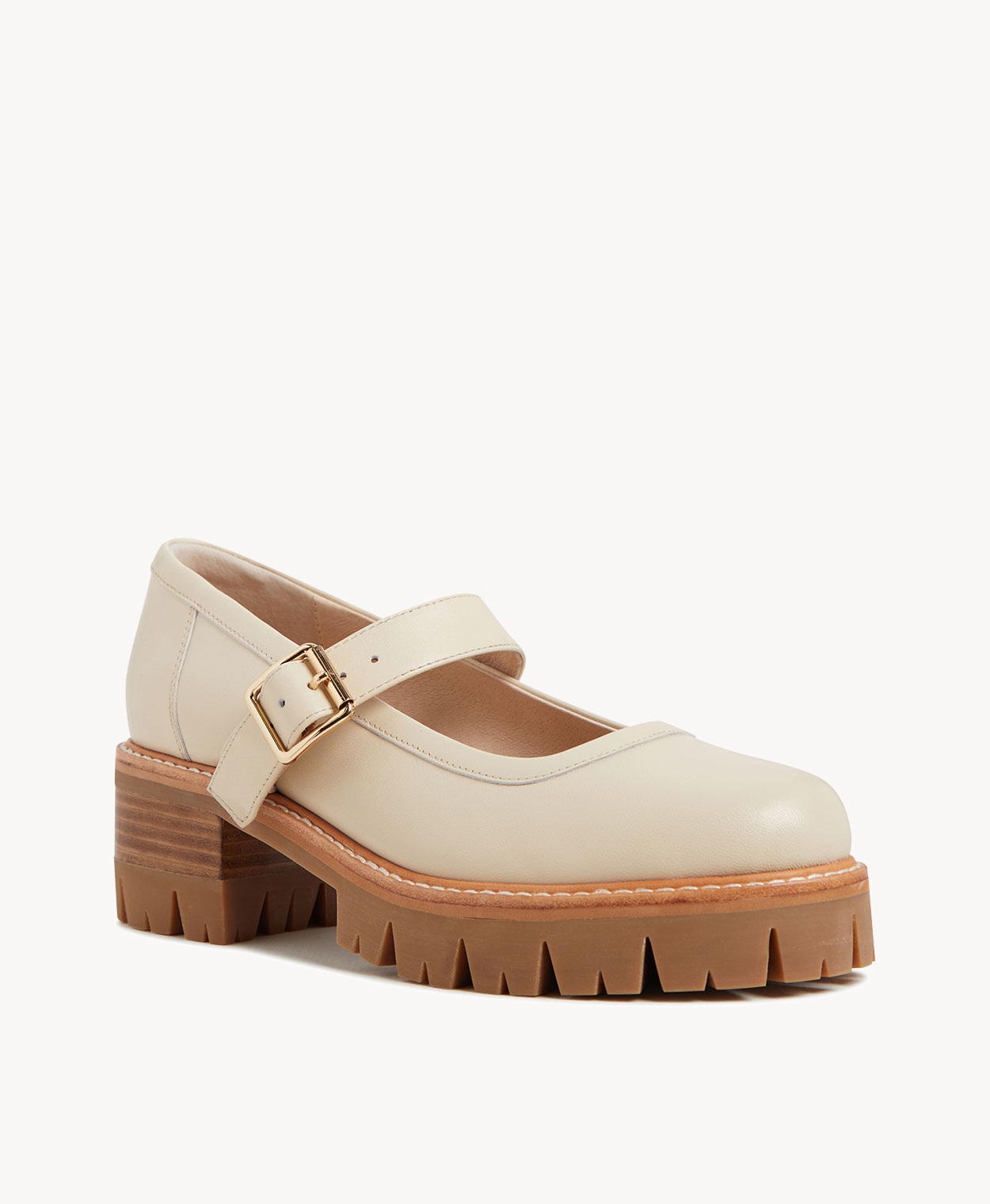 Cream mary jane shoes 2025