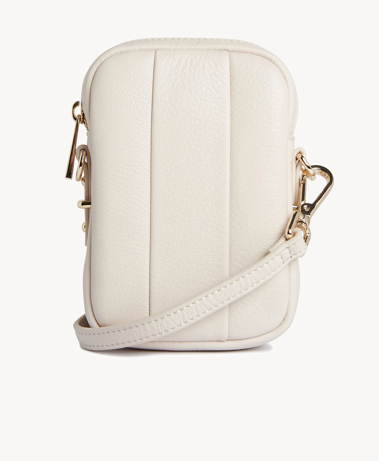 Cream leather crossbody bag store